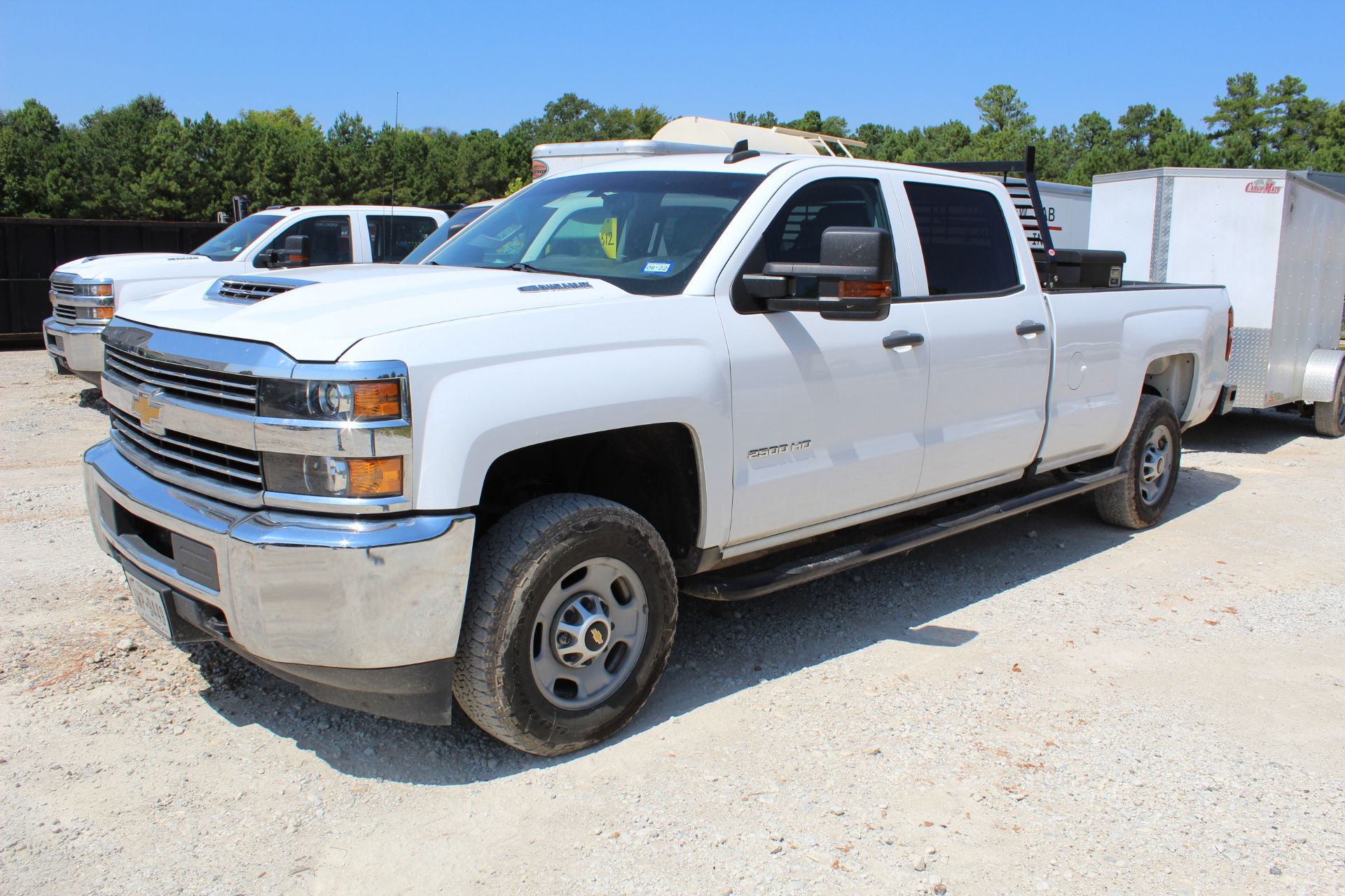 PICKUP TRUCK, 2017 CHEVROLET MDL. 2500HD, diesel, Odo. reads: 80,242 miles, Texas License Plate