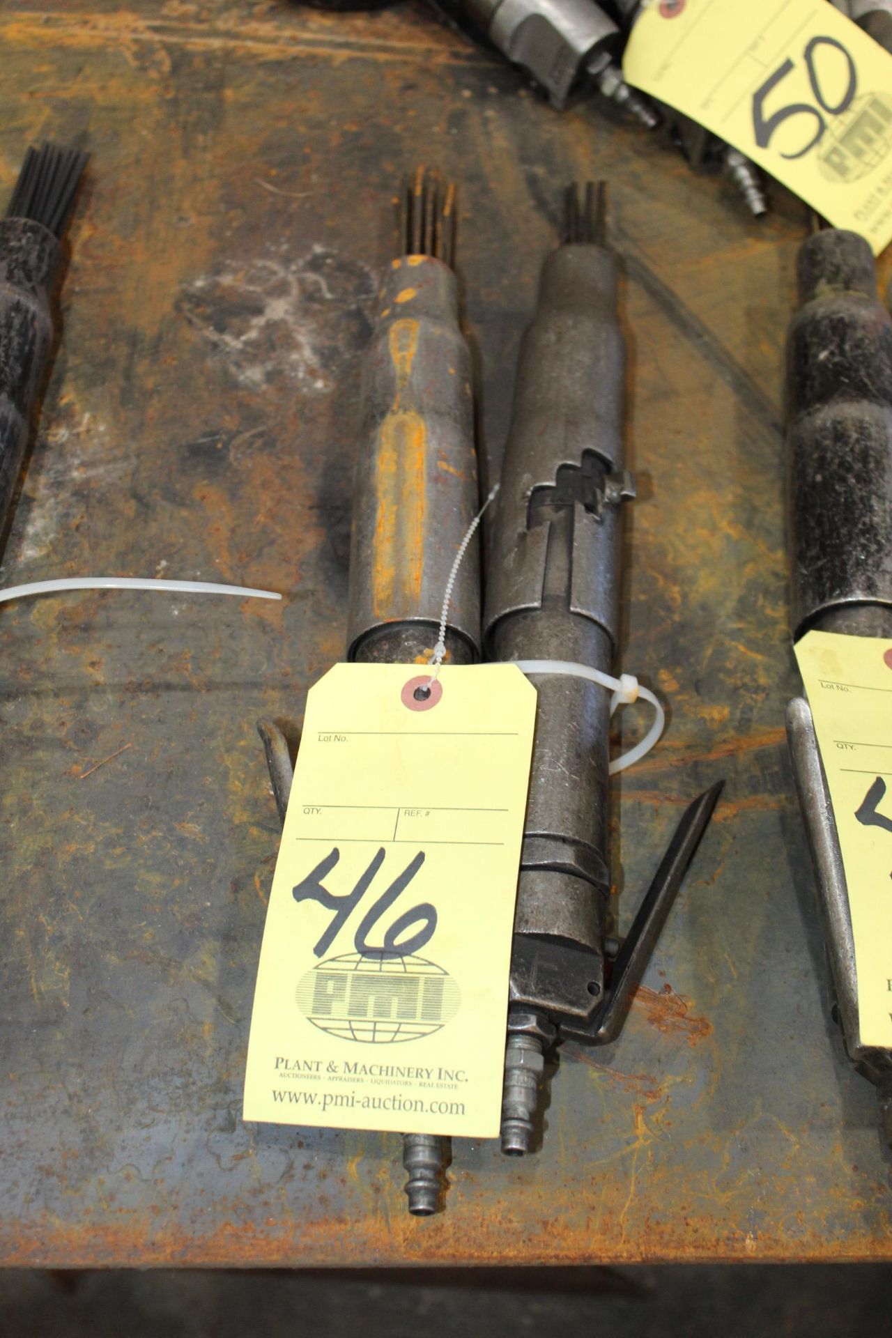 LOT OF PNEUMATIC NEEDLE SCALERS (2)