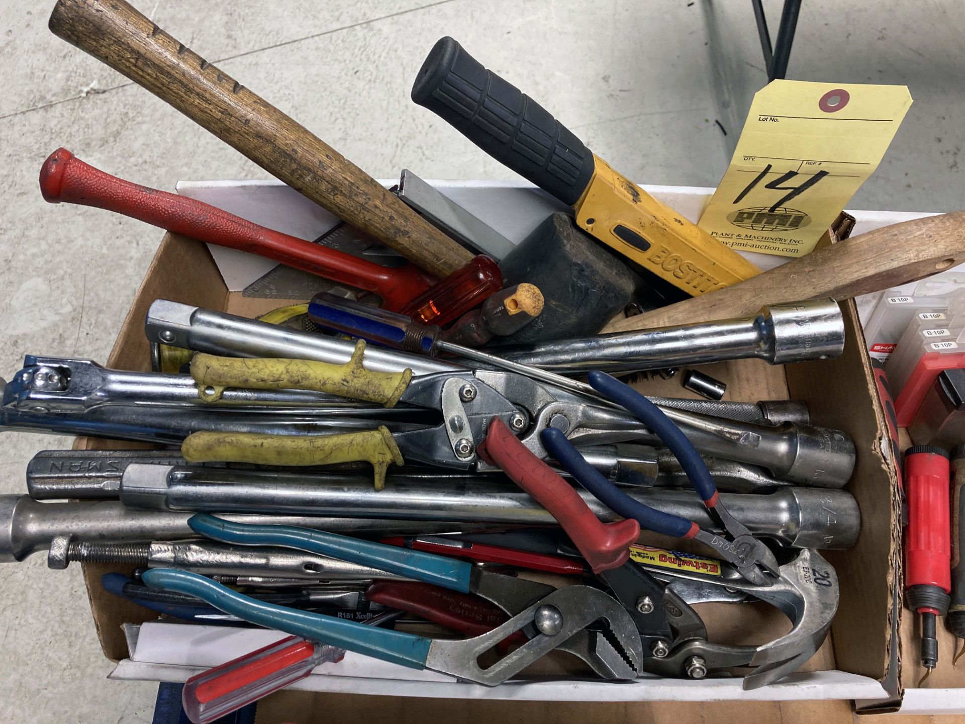 LOT OF HAND TOOLS (Located at: AF Global/Ameriforge R&D Facility, 13770 Industrial Road, Houston, TX