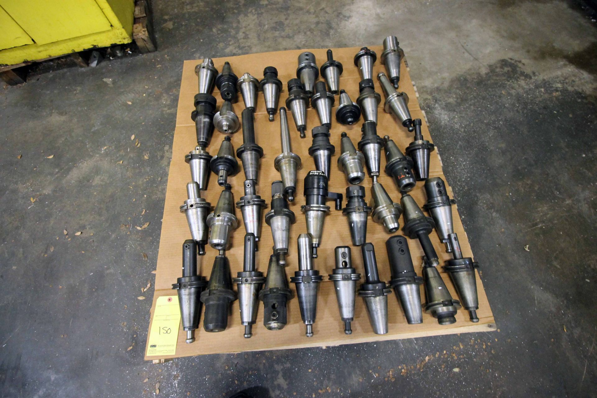 LOT OF CAT-50 TAPER TOOLING (on one pallet)