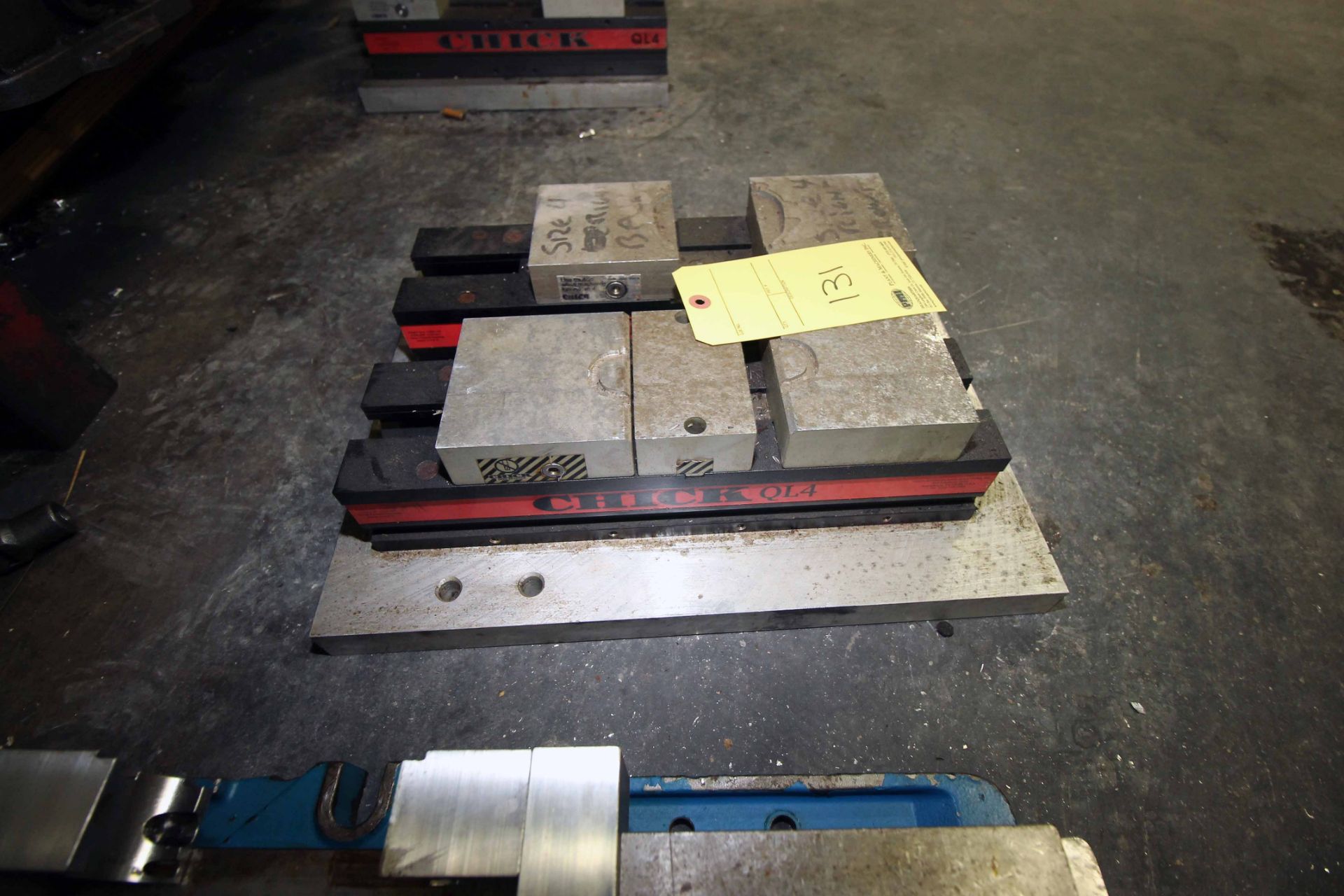 LOT OF MACHINE VISES (2), CHICK 4"