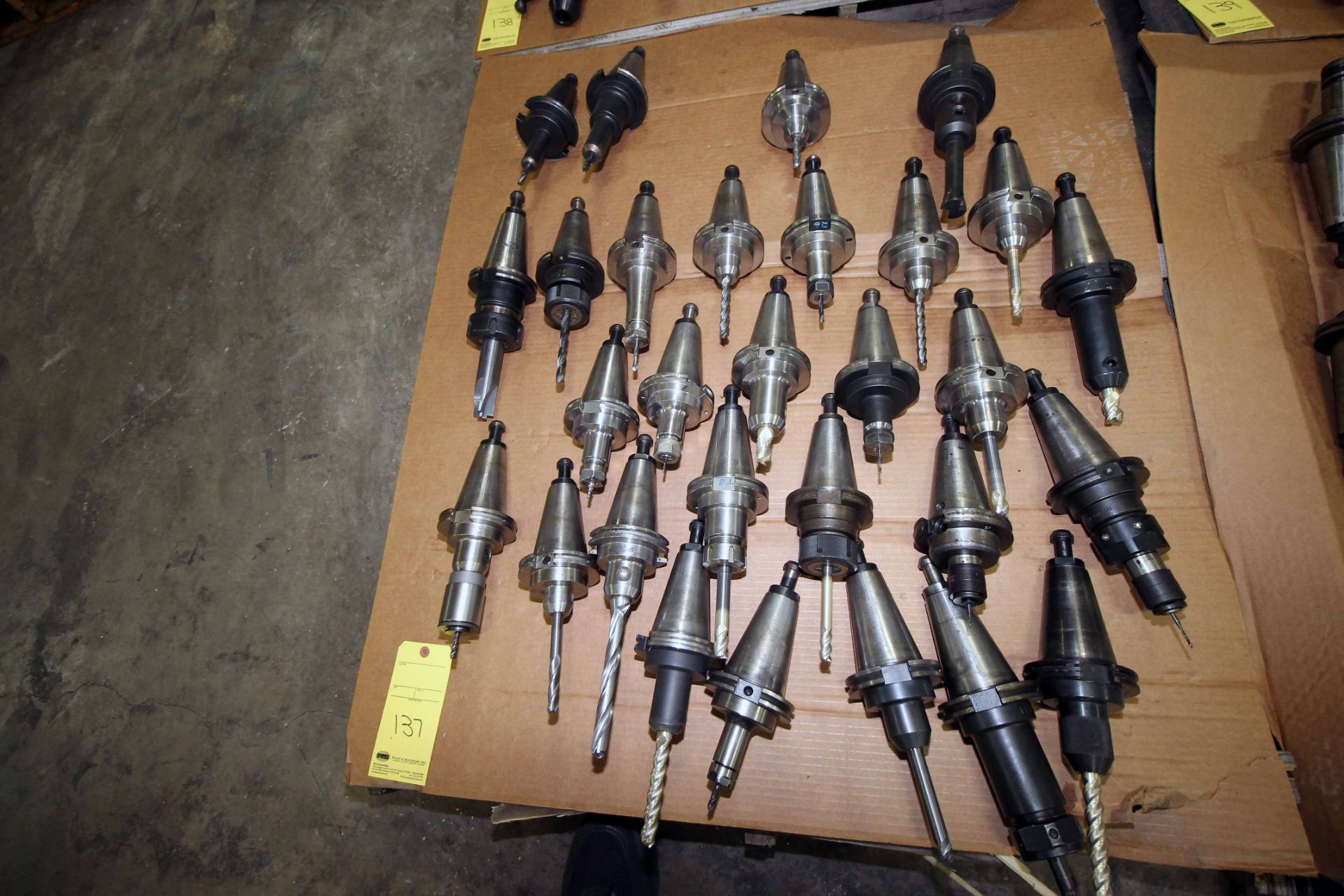 LOT OF CAT-50 TAPER TOOLING (on one pallet) - Image 2 of 2