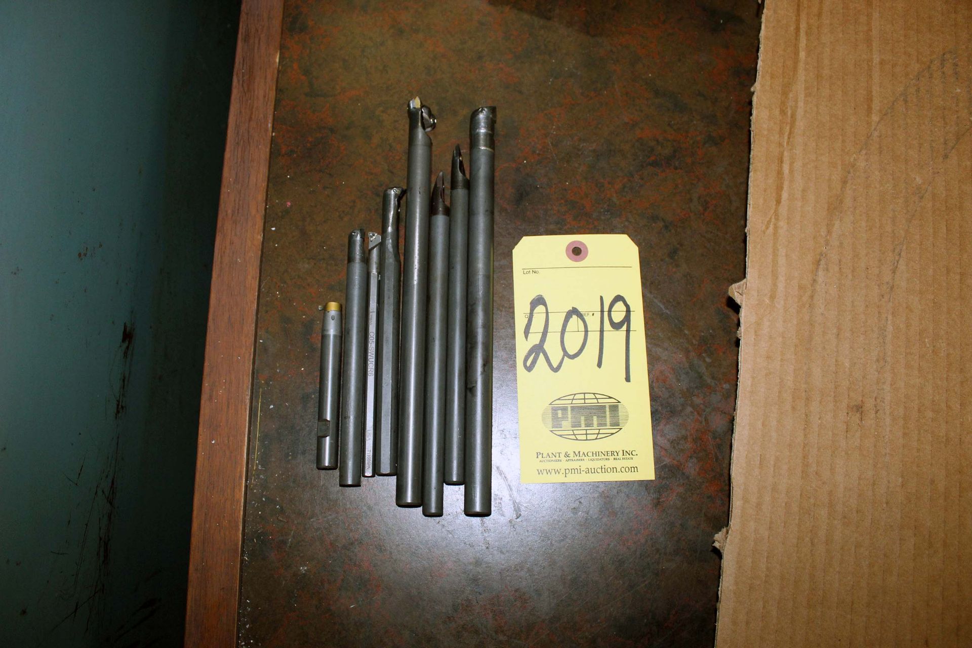 LOT OF BORING BARS, exchangeable tip, carbide