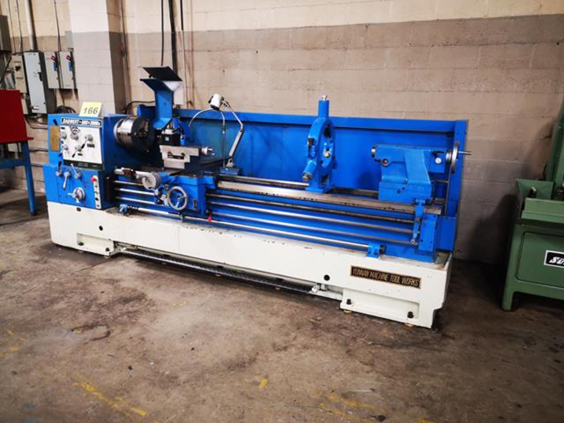 DARBERT, 660MM X 2000MM, GAP BED ENGINE LATHE, 10 HP, 3" SPINDLE BORE, 26" SWING, 80 INCHES - Image 3 of 9