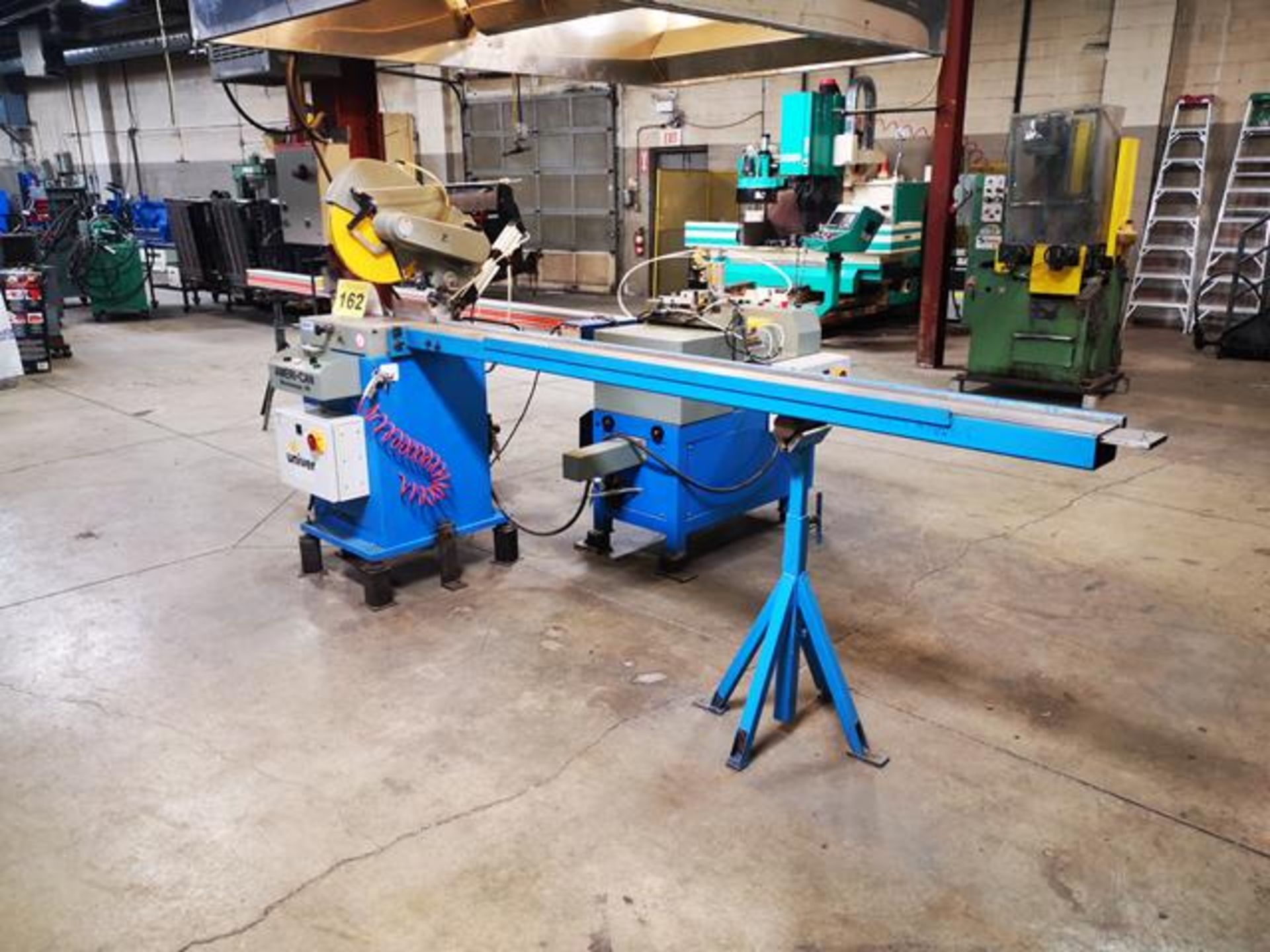 PERTICI, UNIVER 40AI, SEMI-AUTOMATIC, SAW, 400 MM SAW BLADES, PNEUMATIC HEAD LOWERING, BLADE - Image 2 of 4