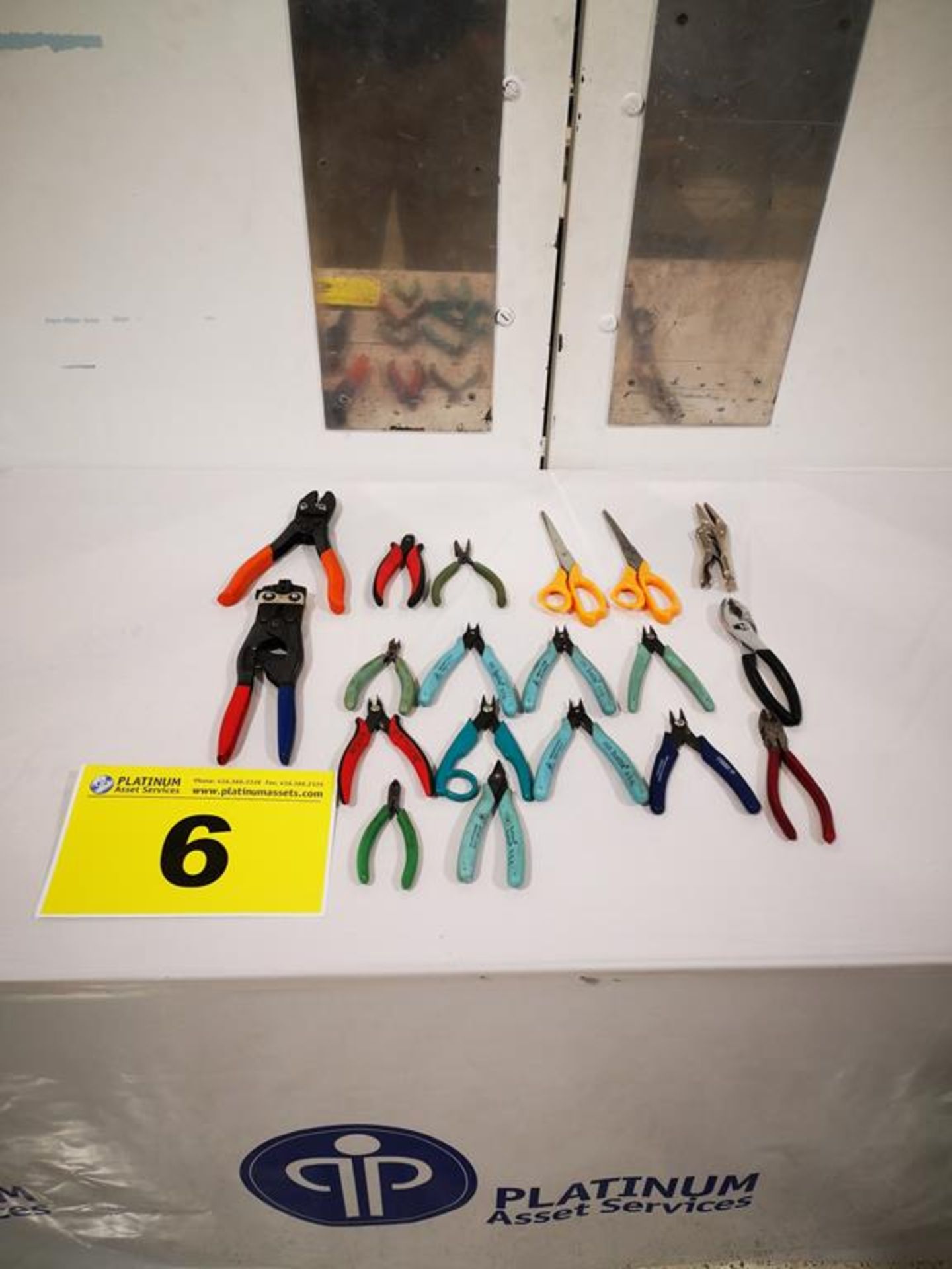 LOT OF ASSORTED TOOLS - WIRE STRIPPERS, WRENCHES AND PLIERS, ETC.