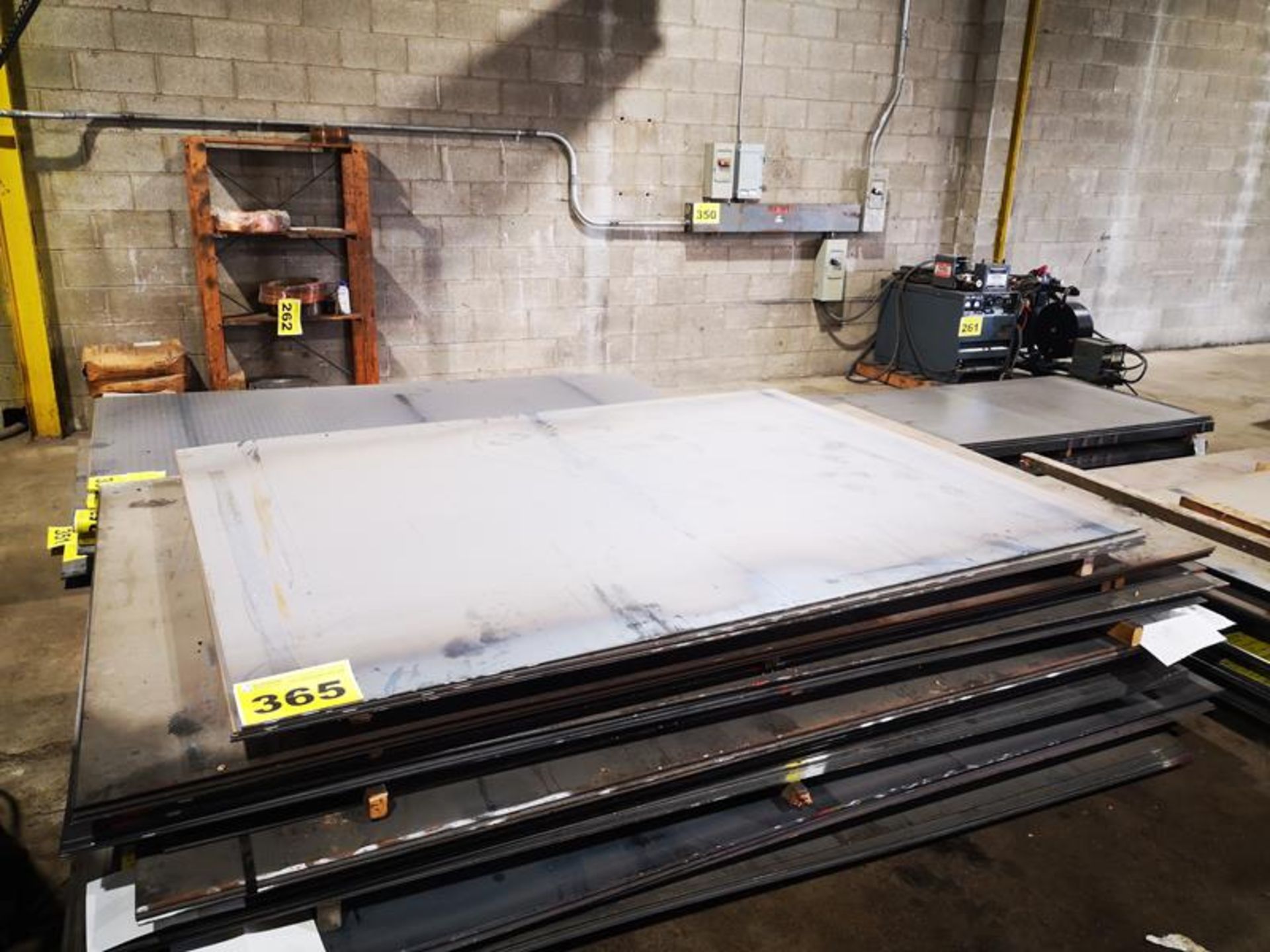 STEEL SHEET, 7 SHEETS OF 120" X 72" X .187, AND7 SHEETS OF 96" X 72" X .187 ( 5791 LBS APPROX.),