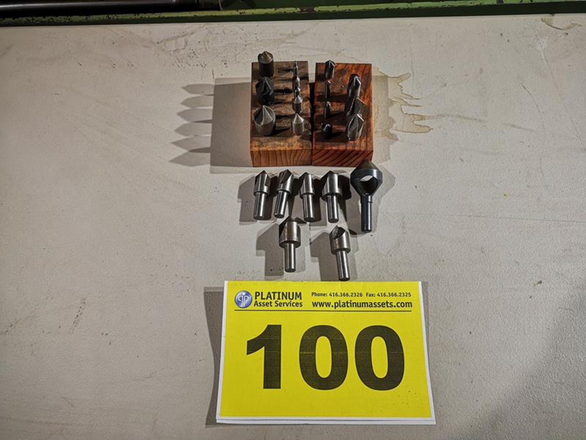 LOT OF ACCUSIZE, ASSORTED COUNTERSINK TOOLING