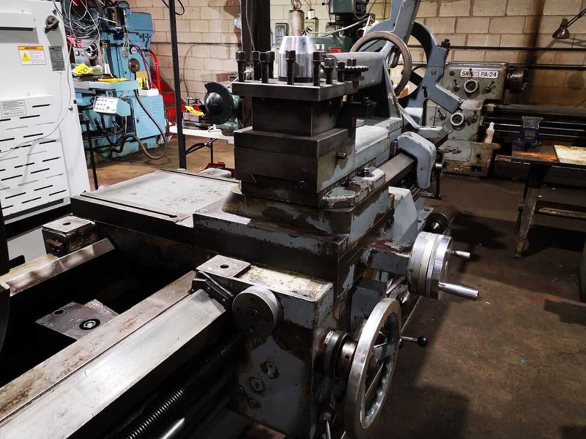 SIRCO, PA36 GAP BED ENGINE LATHE, 36" SWING OVER BED (44" IN GAP) 26" SWING OVER SLIDE, 75" - Image 4 of 7