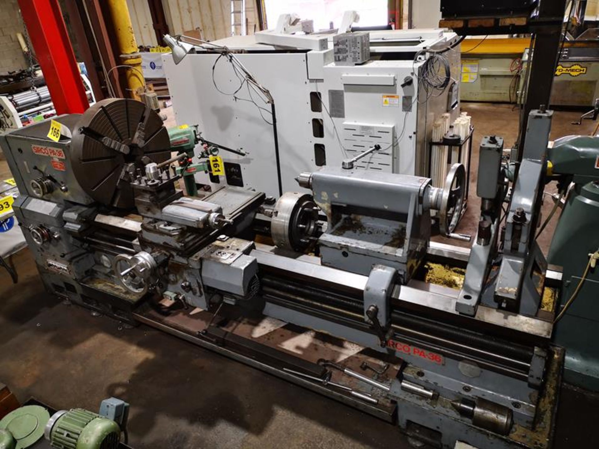 SIRCO, PA36 GAP BED ENGINE LATHE, 36" SWING OVER BED (44" IN GAP) 26" SWING OVER SLIDE, 75" - Image 2 of 7