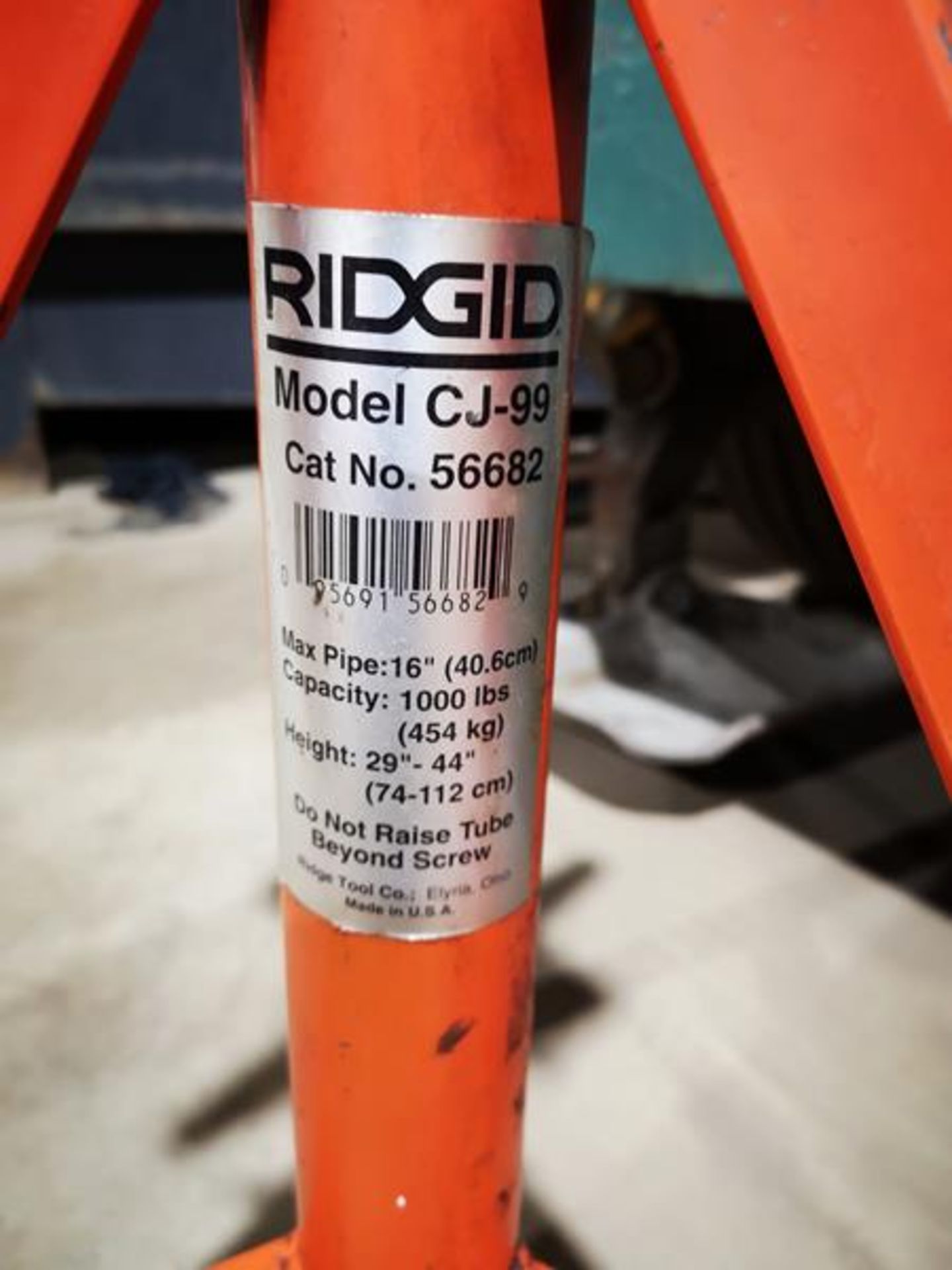 RIGID PIPE STAND ,CJ-99 - Image 2 of 2