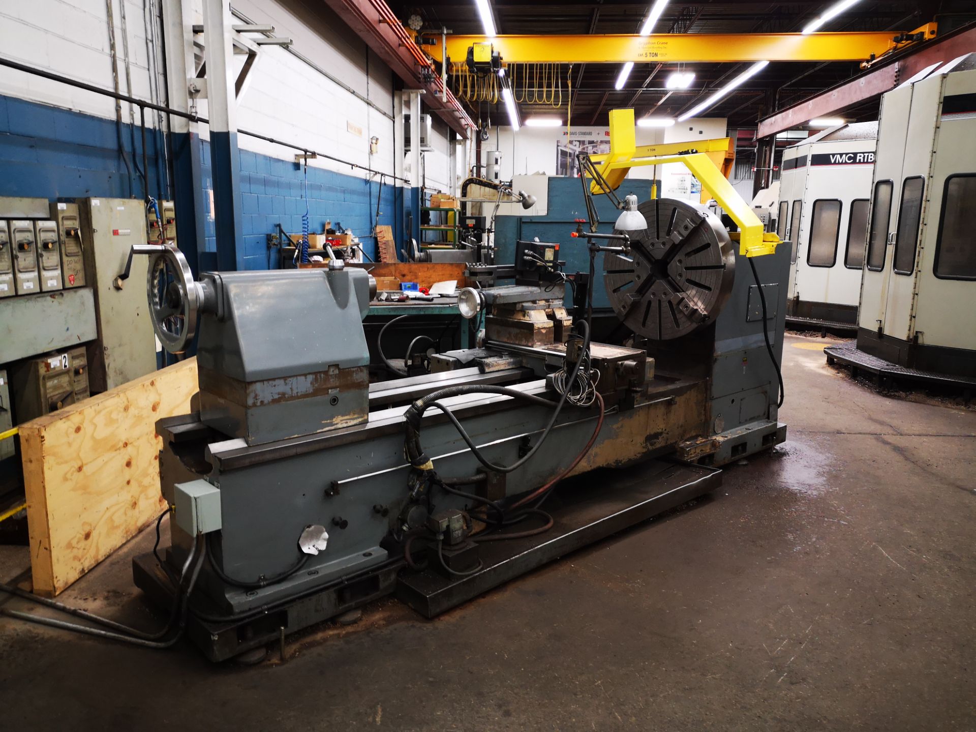 SIRCO, PA36, 36" (55" IN GAP) X 94", GAP BED, ENGINE LATHE, 36" SWING , 94" CENTRE DISTANCE, 23" - Image 5 of 8