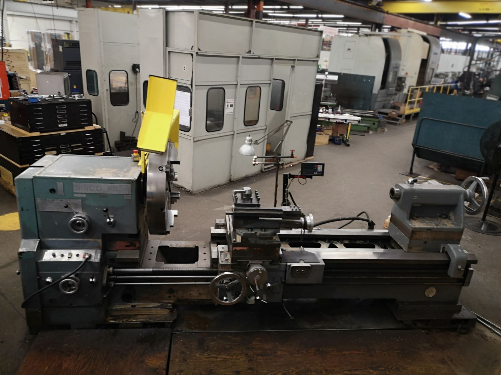 SIRCO, PA36, 36" (55" IN GAP) X 94", GAP BED, ENGINE LATHE, 36" SWING , 94" CENTRE DISTANCE, 23"