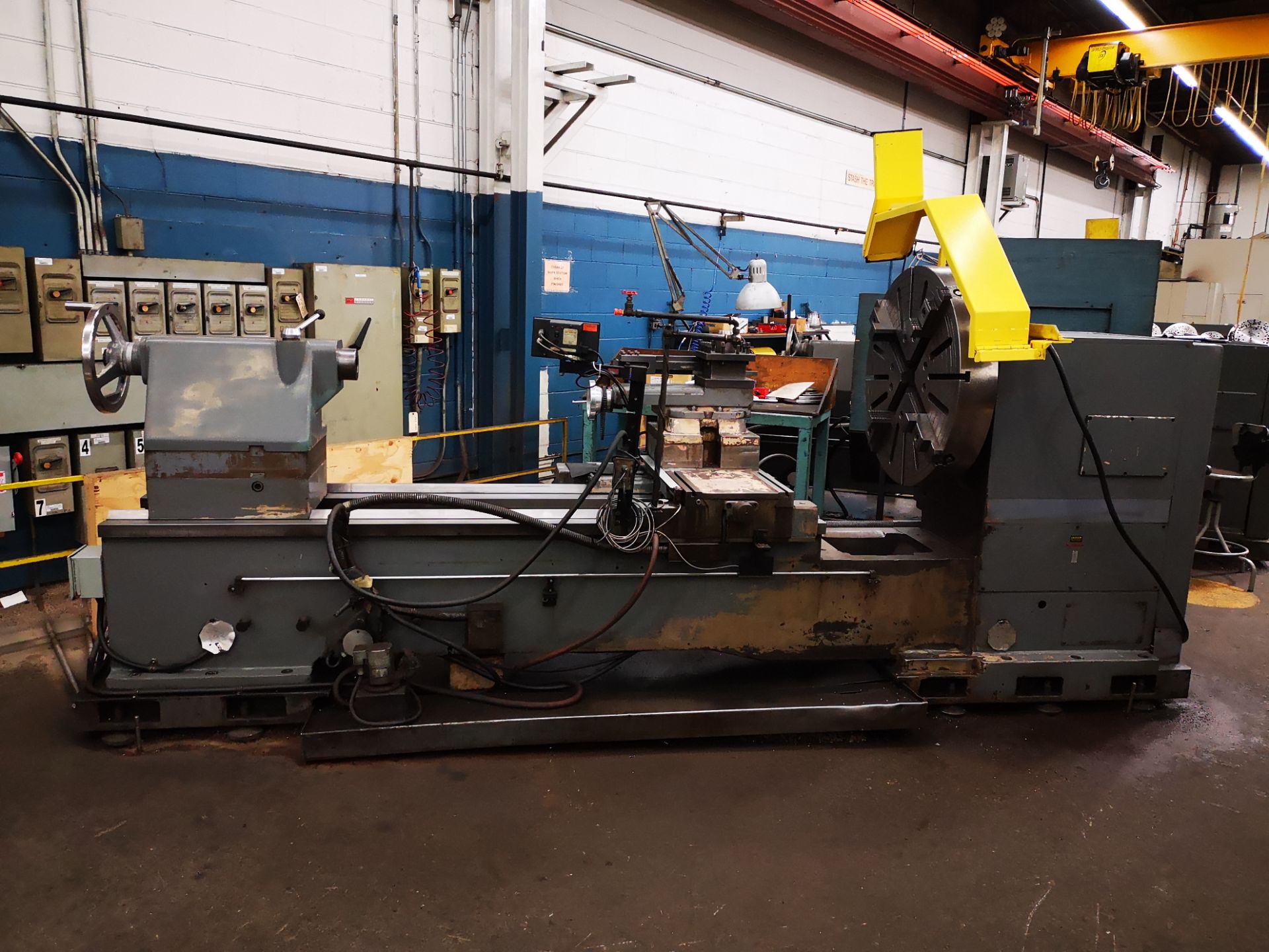 SIRCO, PA36, 36" (55" IN GAP) X 94", GAP BED, ENGINE LATHE, 36" SWING , 94" CENTRE DISTANCE, 23" - Image 4 of 8