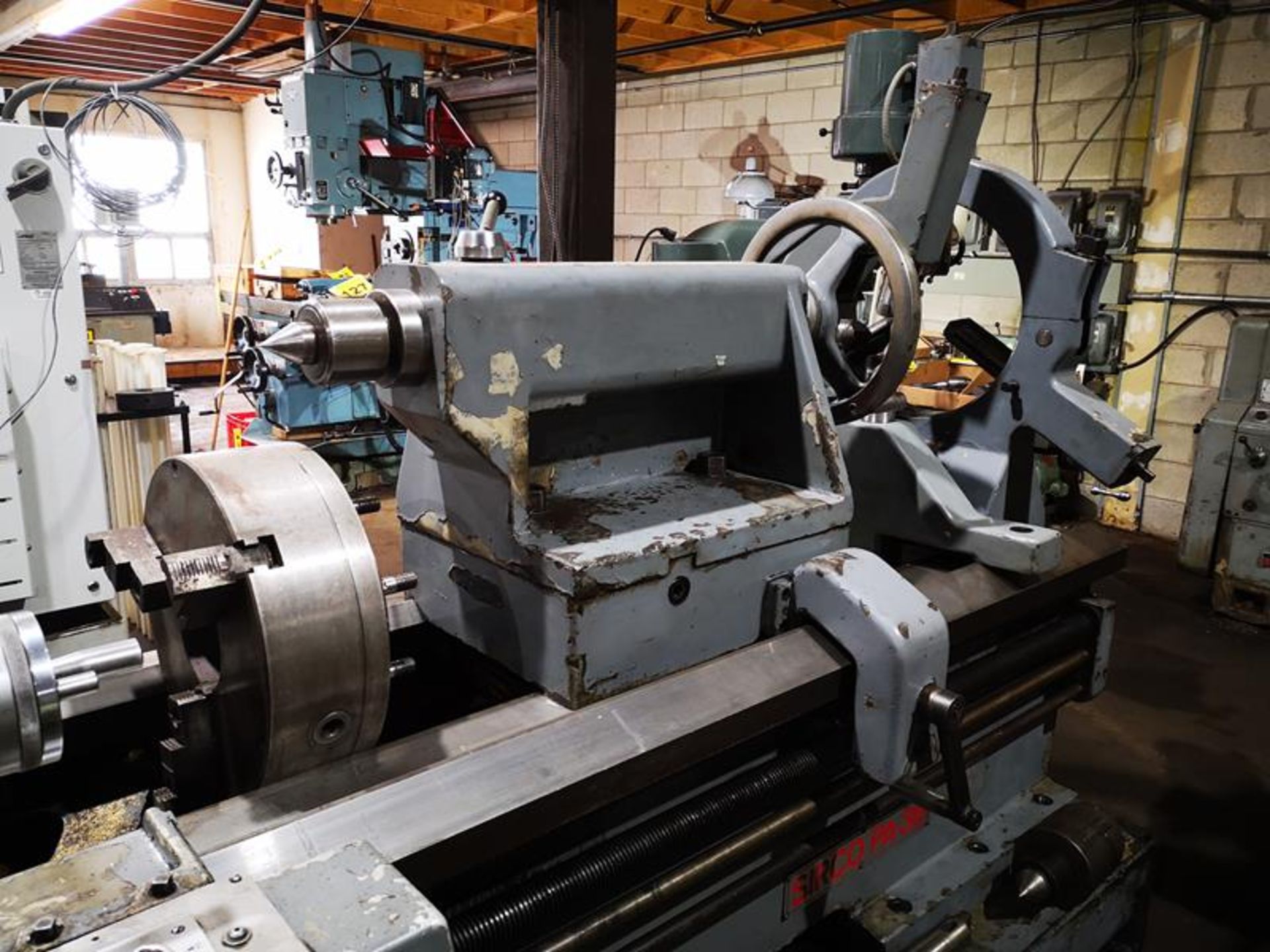 SIRCO, PA36 GAP BED ENGINE LATHE, 36" SWING OVER BED (44" IN GAP) 26" SWING OVER SLIDE, 75" - Image 5 of 7