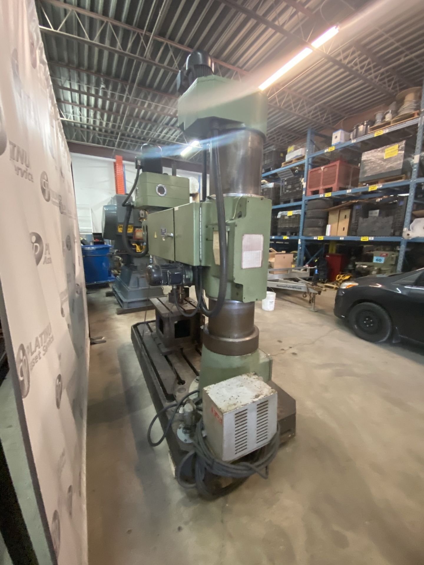 STANKO, CS1600, 60" RADIAL ARM DRILL WITH BOX TABLE - Image 5 of 10