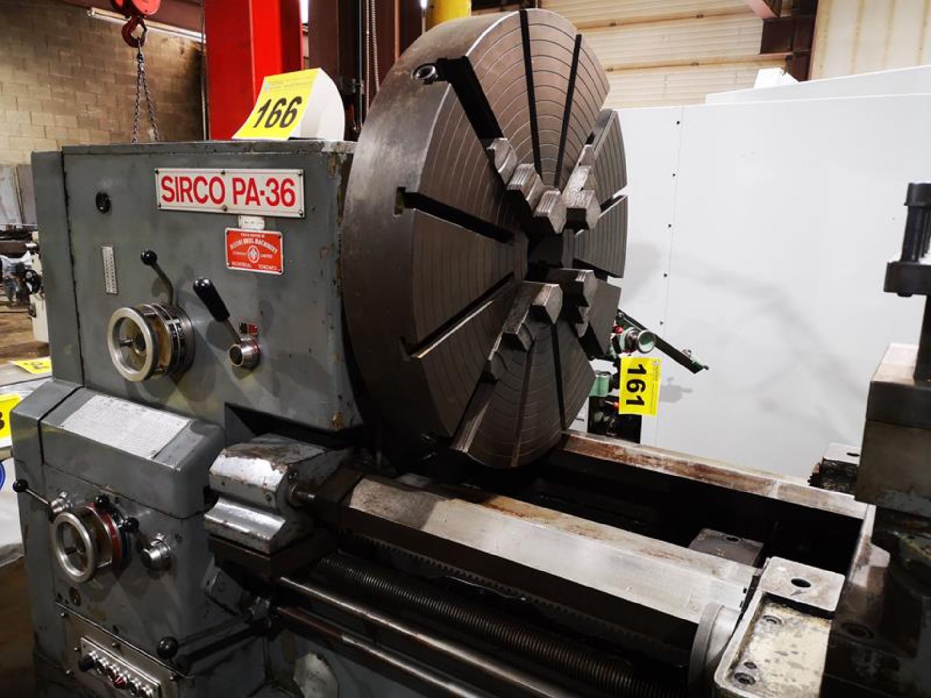 SIRCO, PA36 GAP BED ENGINE LATHE, 36" SWING OVER BED (44" IN GAP) 26" SWING OVER SLIDE, 75" - Image 3 of 7