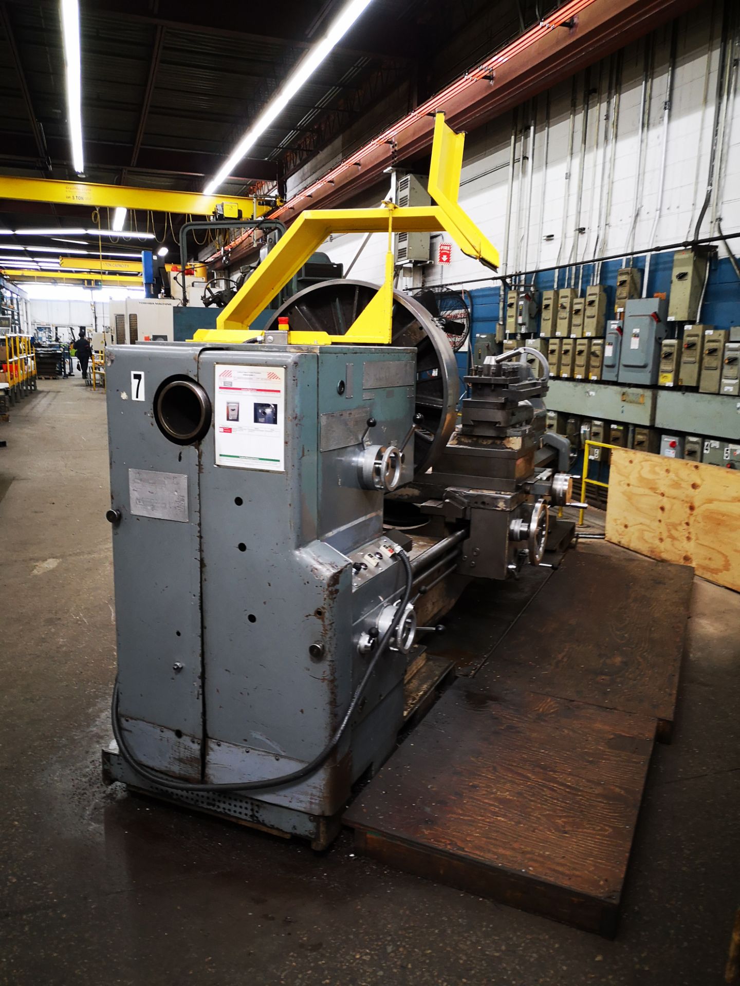 SIRCO, PA36, 36" (55" IN GAP) X 94", GAP BED, ENGINE LATHE, 36" SWING , 94" CENTRE DISTANCE, 23" - Image 2 of 8
