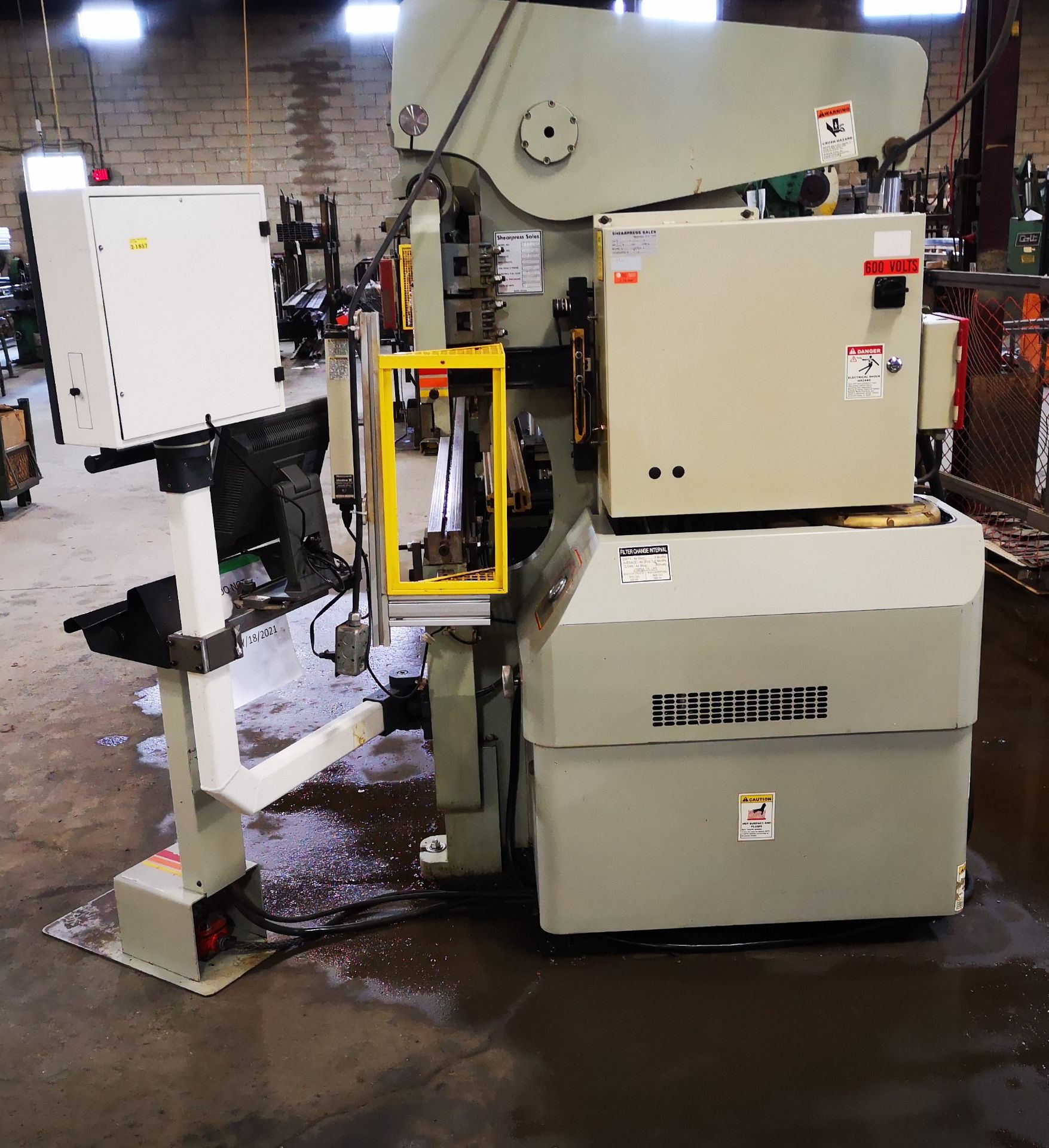 ACCURPRESS, 713010, 130 TON X 10', CNC PRESS BRAKE, - Image 5 of 12