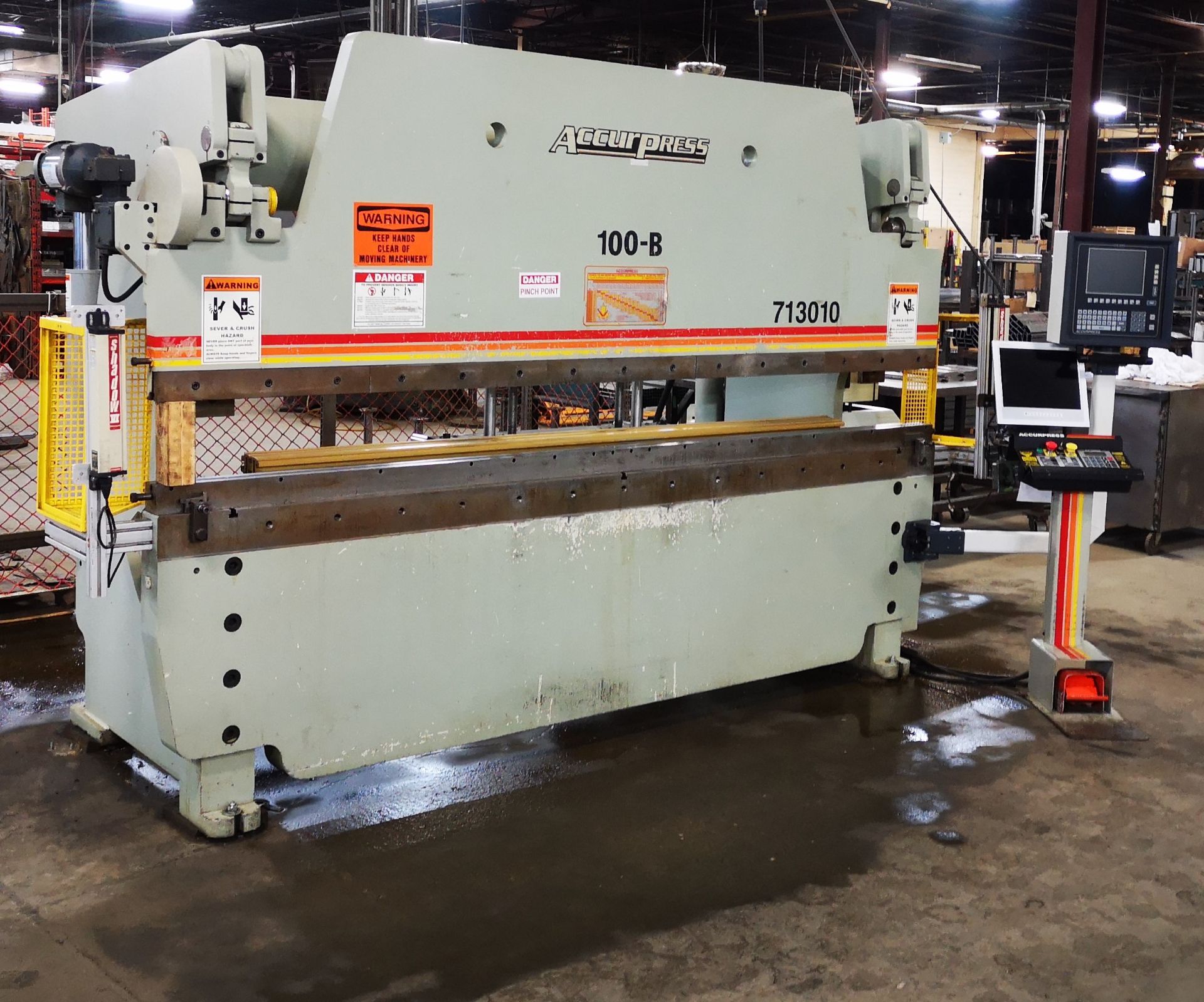 ACCURPRESS, 713010, 130 TON X 10', CNC PRESS BRAKE,