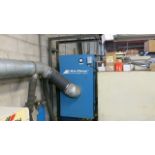 AIRFLOW SYSTEMS INC, FREE STANDING, DUST/MIST COLLECTOR, EQUIPPED WITH 8" DIAMETER WATER/OIL