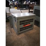 REX MANUFACTURING, 30 KVA, TRANSFORMER, 600 VOLT PRIMARY TO 480 VOLT SECONDARY, 30 KVA, 3 PHASE, S/N