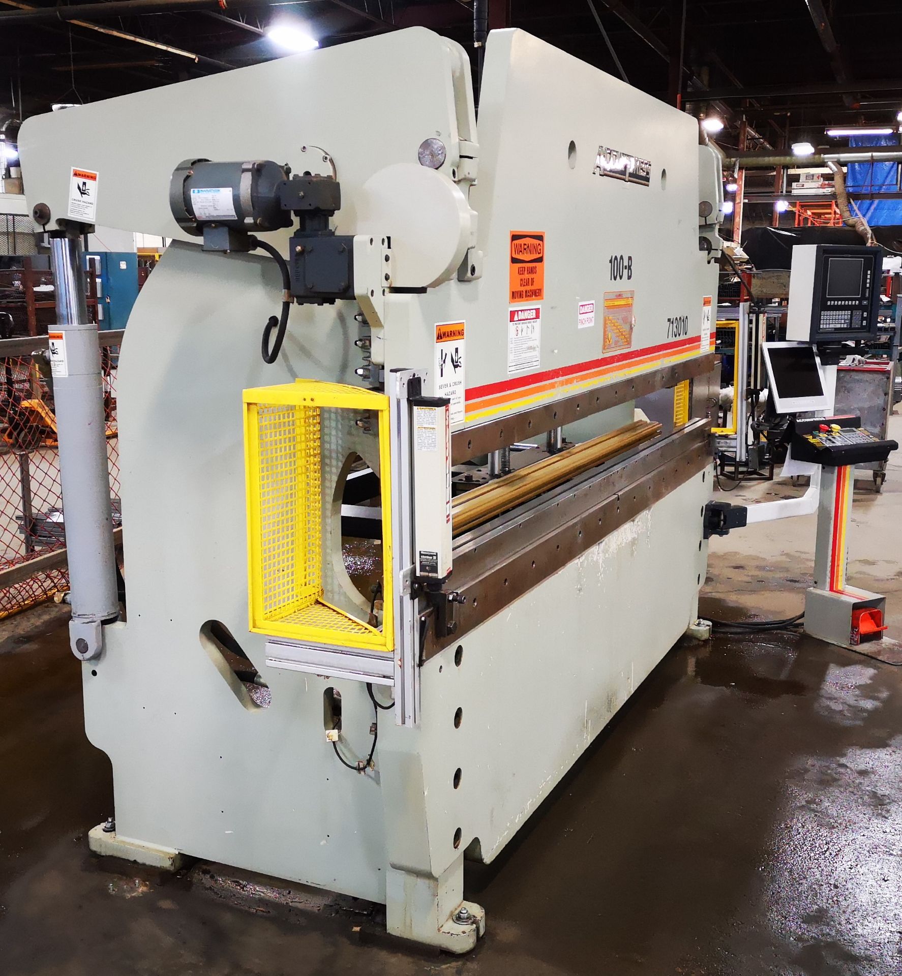 ACCURPRESS, 713010, 130 TON X 10', CNC PRESS BRAKE, - Image 6 of 12