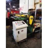 MECON INDUSTRIES, 325F30-IS, FEEDER/STRAIGHTENER, 31.5" MAX WIDTH, INDRAMAT, CTA ST 36, PLC CONTROL,