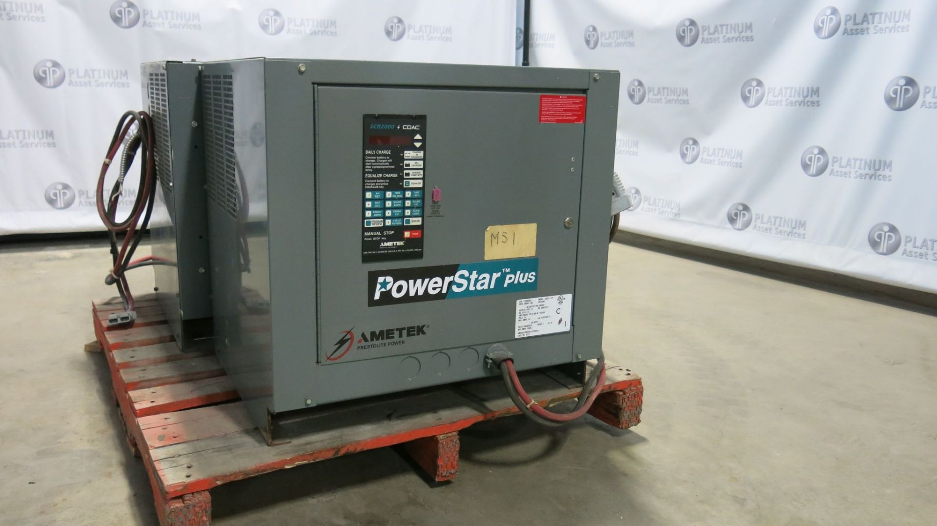 AMTEK, 24V, FORKLIFT BATTERY CHARGER - Image 2 of 4