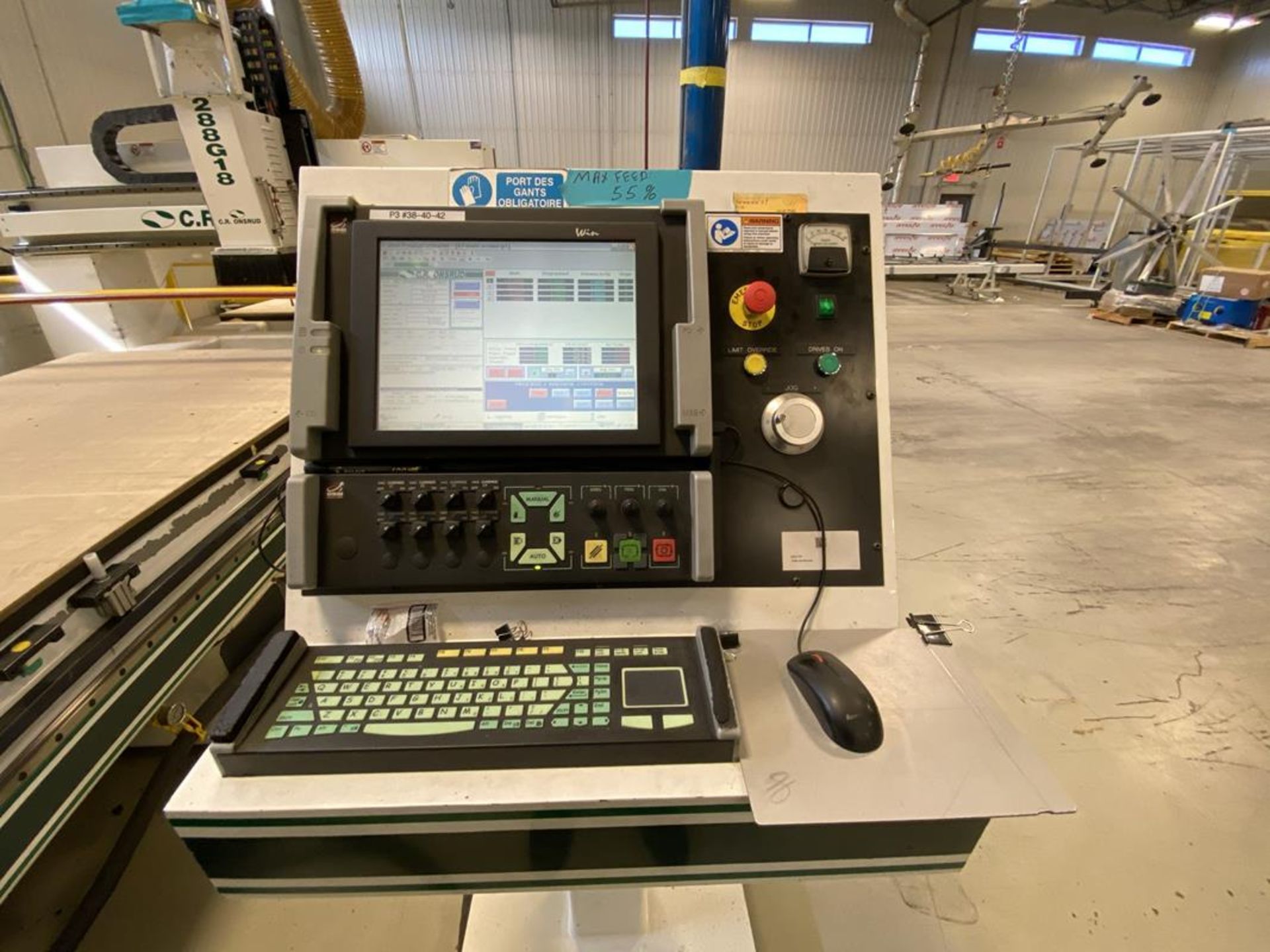 LIKE NEW ONSRUD, 288G18, G SERIES, FLAT TABLE, CNC ROUTER - Image 14 of 26