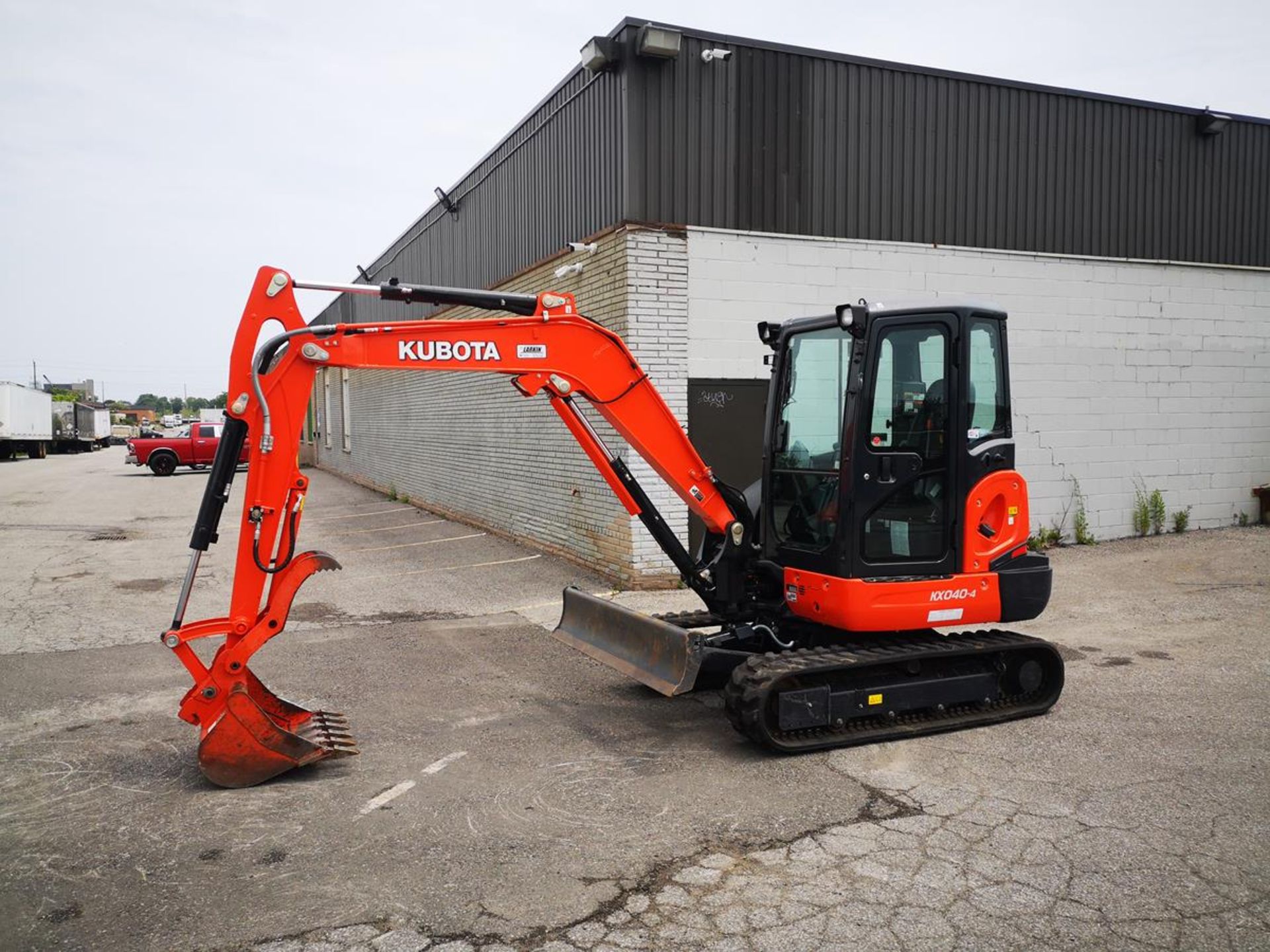 2018, KUBOTA, KX040-4, HYDRAULIC, TRACK MOUNTED, MINI EXCAVATOR