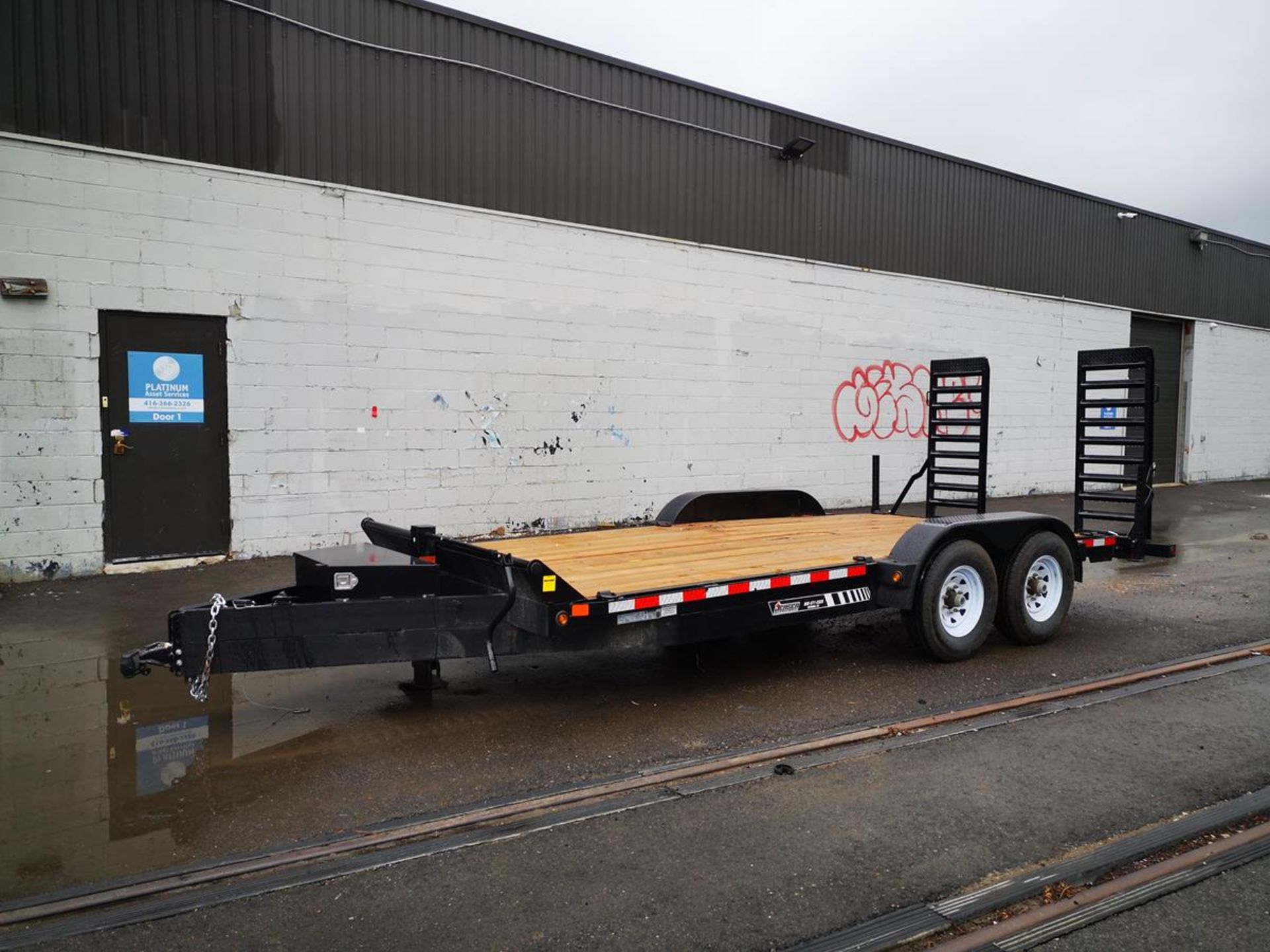 2020, CANADA TRAILERS, CE718-14K, 7' X 18', TANDEM AXLE, EQUIPMENT HAULER