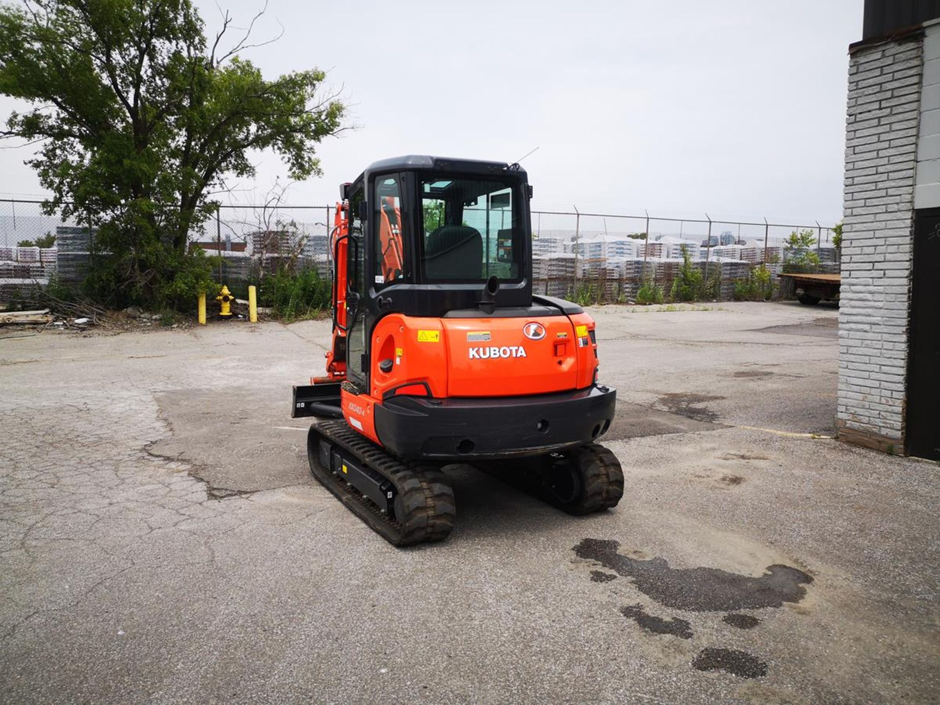 2018, KUBOTA, KX040-4, HYDRAULIC, TRACK MOUNTED, MINI EXCAVATOR - Image 7 of 17