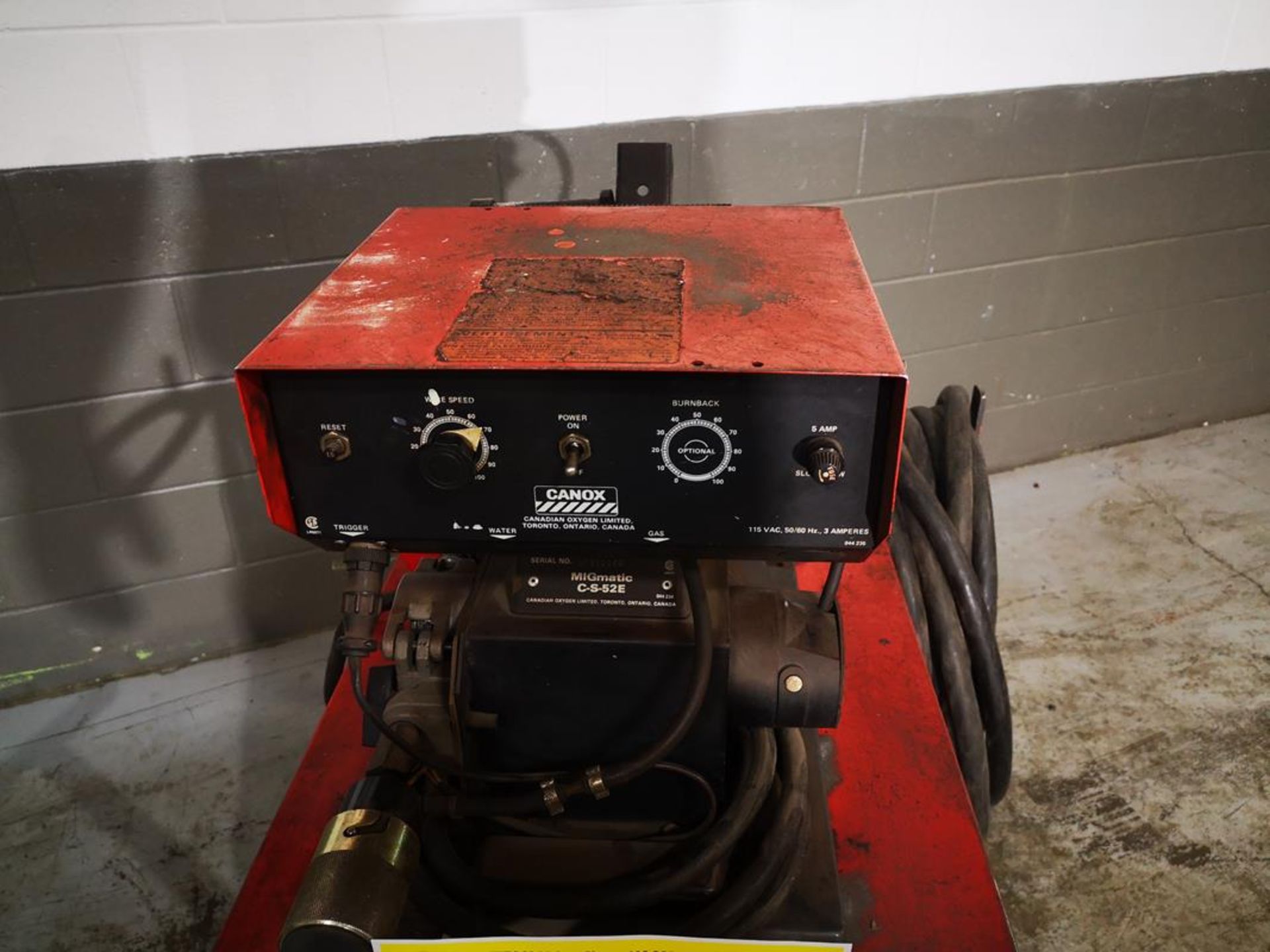 CANOX, C-MP-30E, 3900 AMP, MIG WELDER - Image 2 of 3