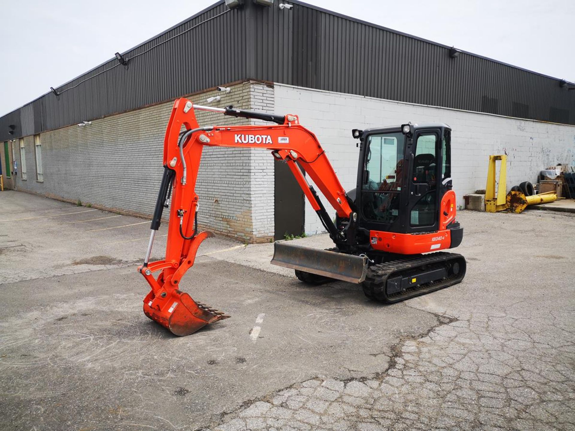 2018, KUBOTA, KX040-4, HYDRAULIC, TRACK MOUNTED, MINI EXCAVATOR - Image 2 of 17