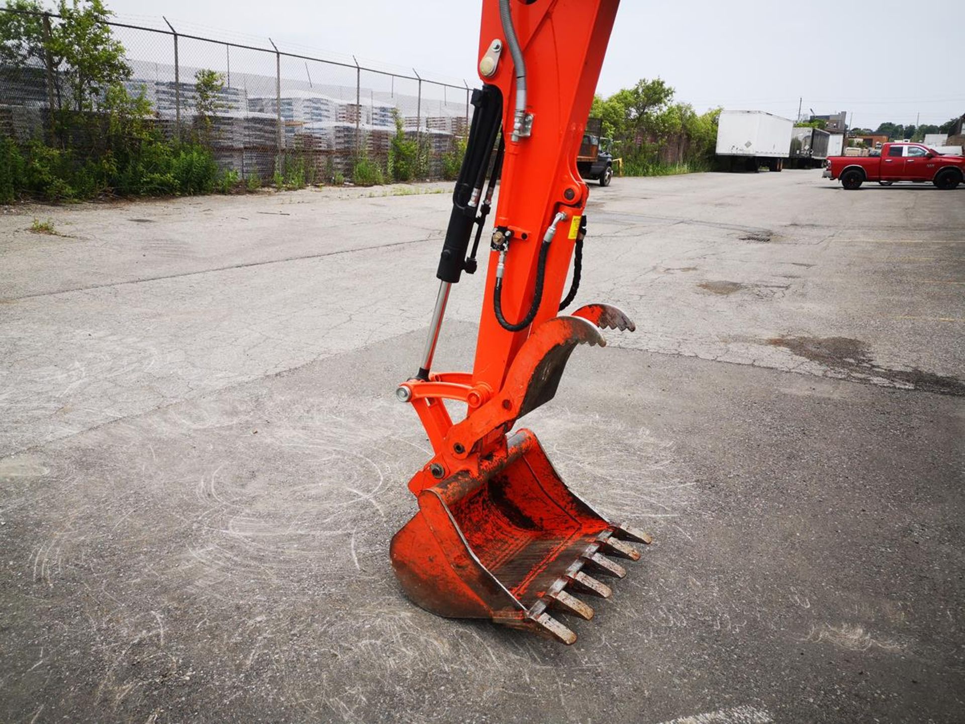 2018, KUBOTA, KX040-4, HYDRAULIC, TRACK MOUNTED, MINI EXCAVATOR - Image 14 of 17