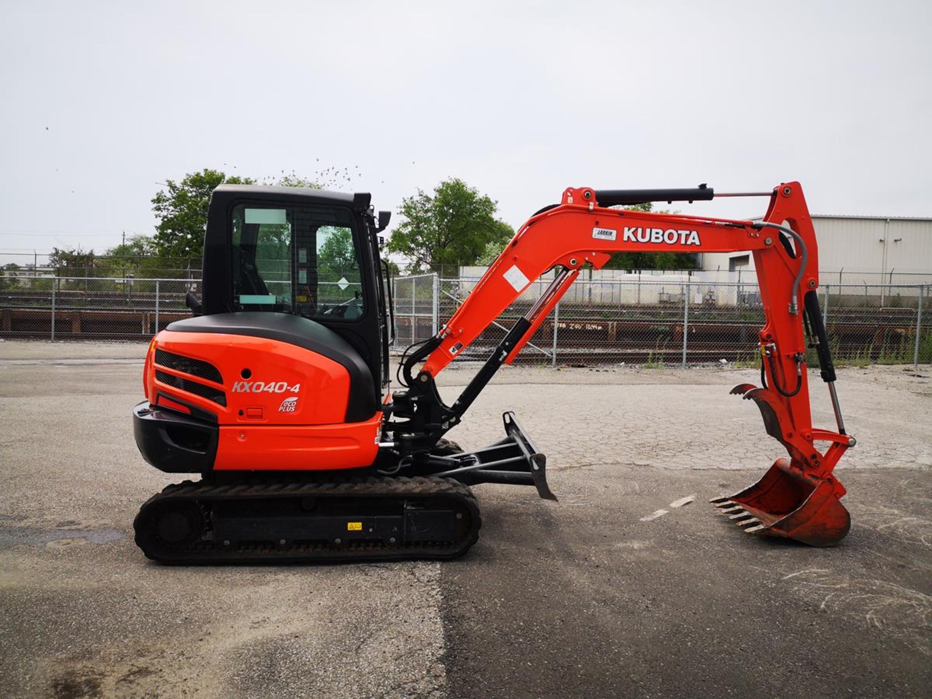 2018, KUBOTA, KX040-4, HYDRAULIC, TRACK MOUNTED, MINI EXCAVATOR - Image 5 of 17