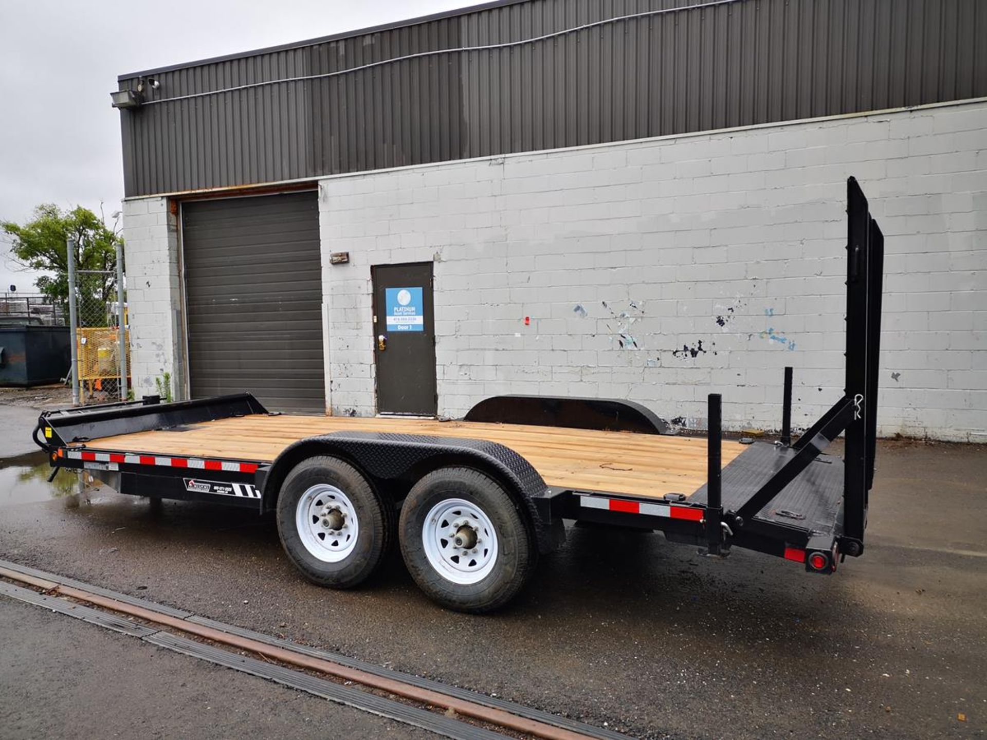 2020, CANADA TRAILERS, CE718-14K, 7' X 18', TANDEM AXLE, EQUIPMENT HAULER - Image 5 of 15