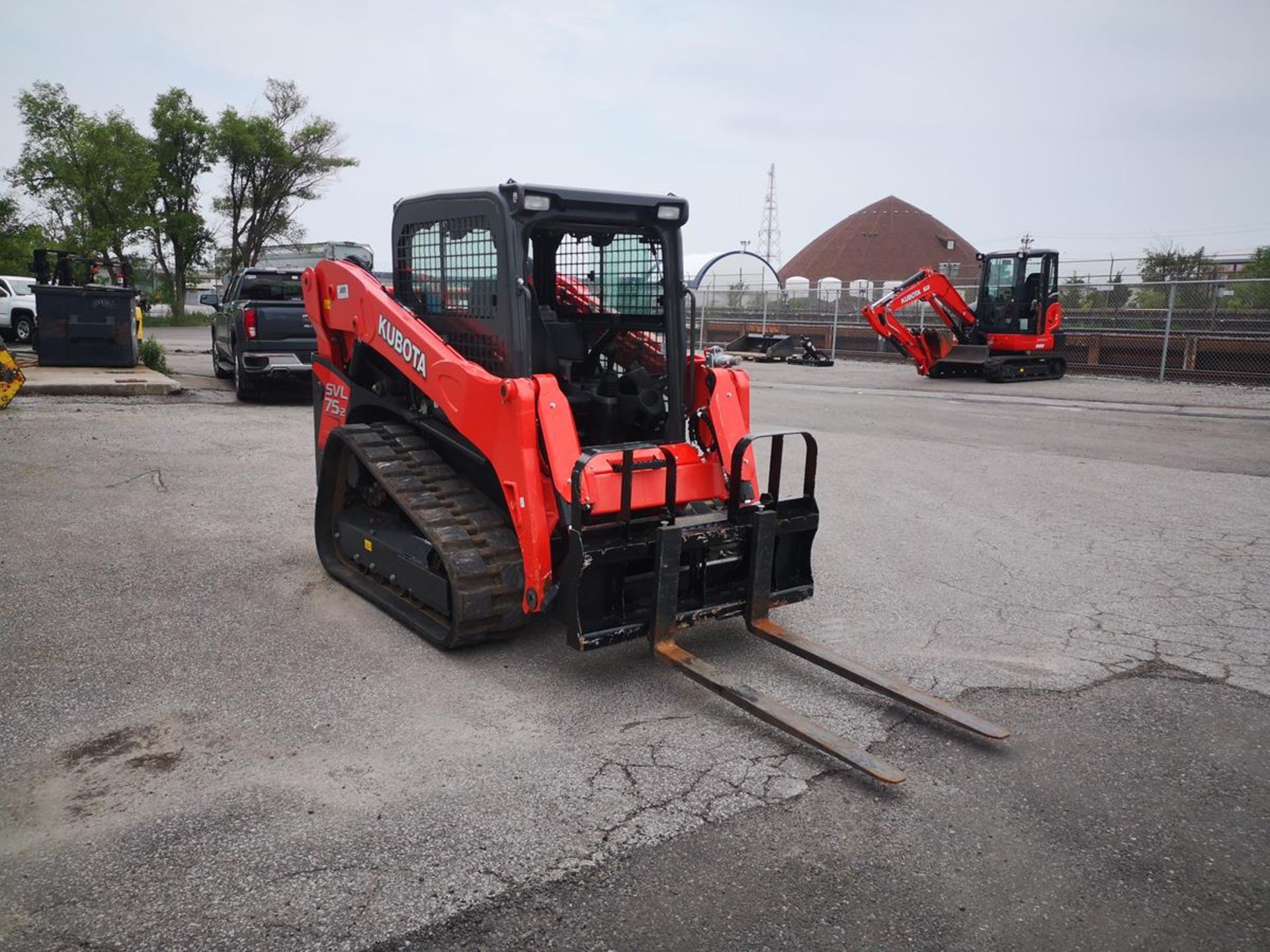 2018, KUBOTA, SVL75-2, COMPACT TRACK LOADER, - Image 2 of 20