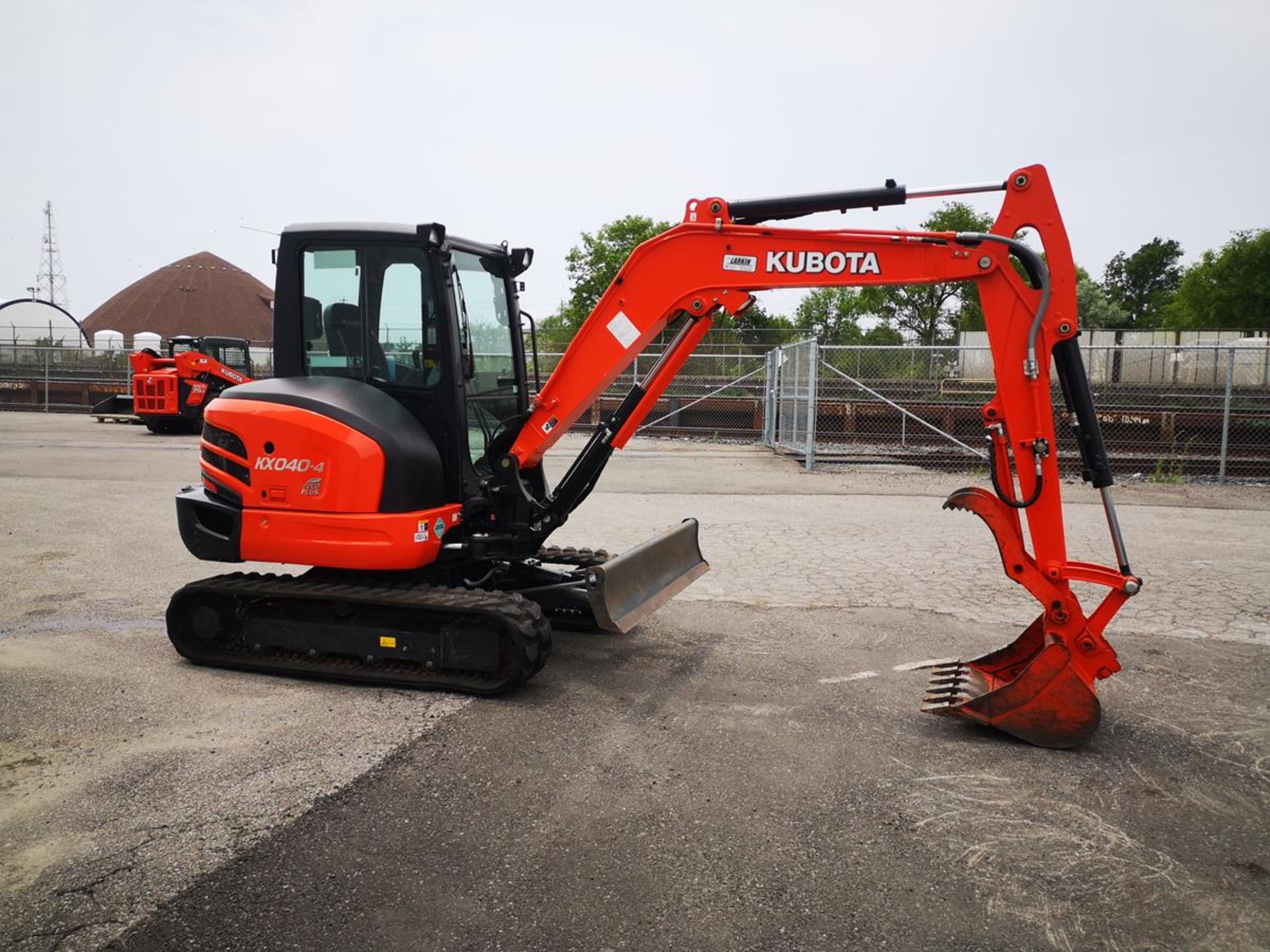 2018, KUBOTA, KX040-4, HYDRAULIC, TRACK MOUNTED, MINI EXCAVATOR - Image 4 of 17