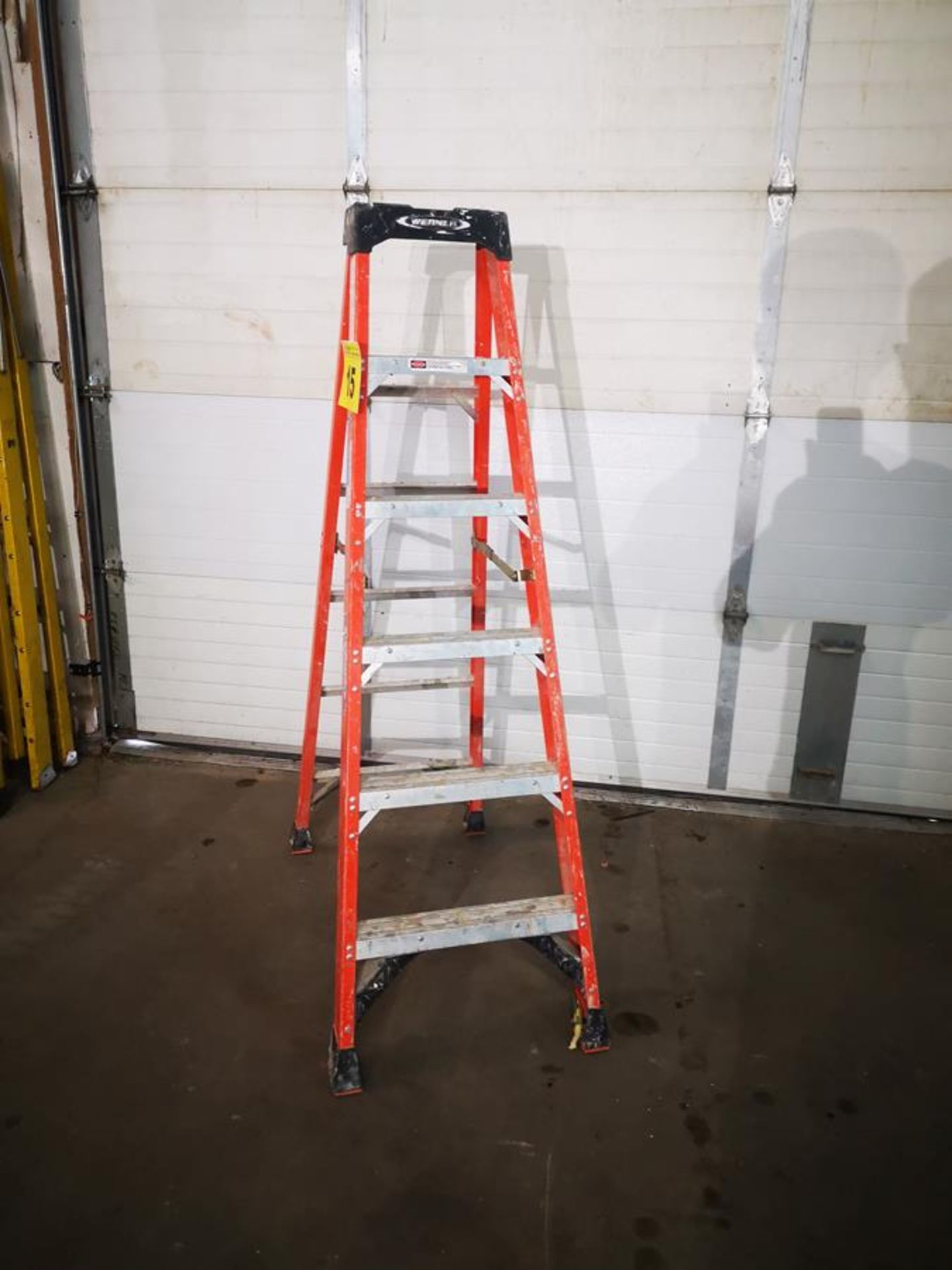 WERNER, 6', FIBREGLASS, A-FRAME LADDER - Image 2 of 3