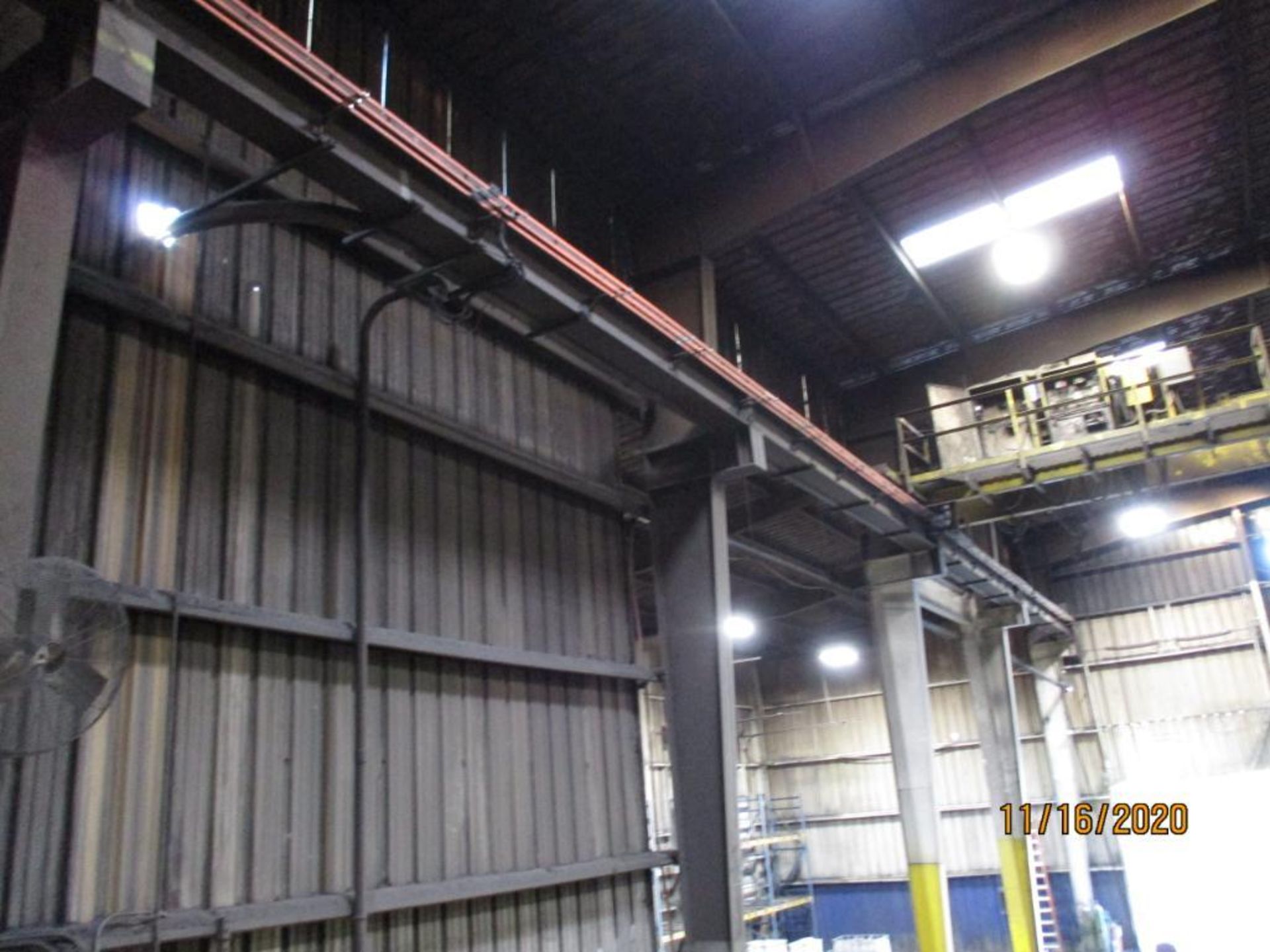 LOT: 120 ft. Overhead Crane Runway, with Electrics (LOCATED IN COLUMBIANA, AL) - Image 2 of 2