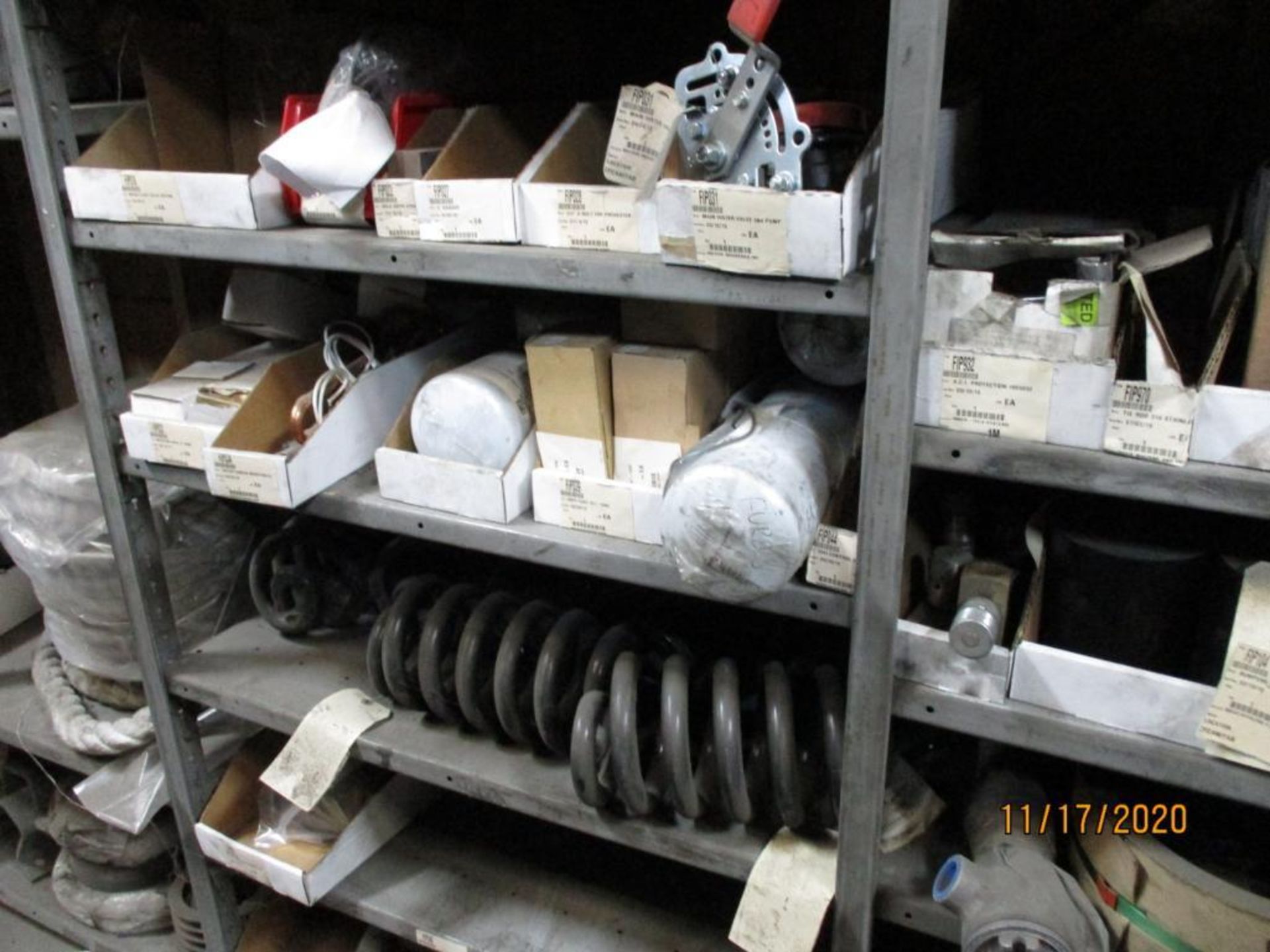 LOT: (14) Sections Metal Shelving, with Contents consisting of Assorted Medium Frequency Furnace - Image 2 of 4