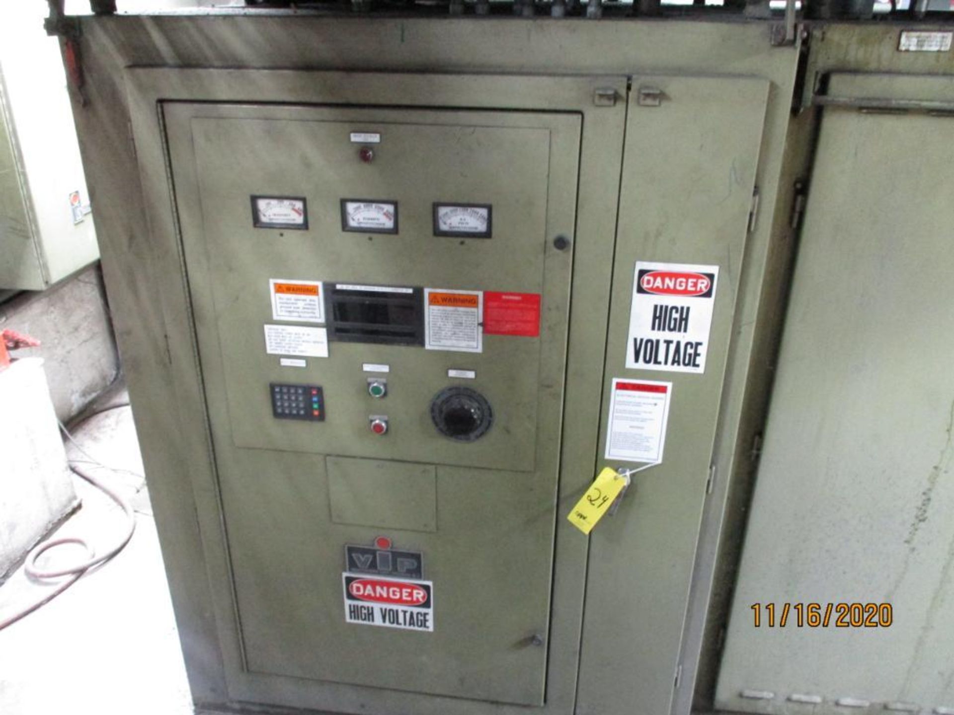 Inductotherm 7000 kw Medium Frequency Furnace System, 10 Metric Ton Systems, 7000 kw Power Supply, - Image 7 of 8