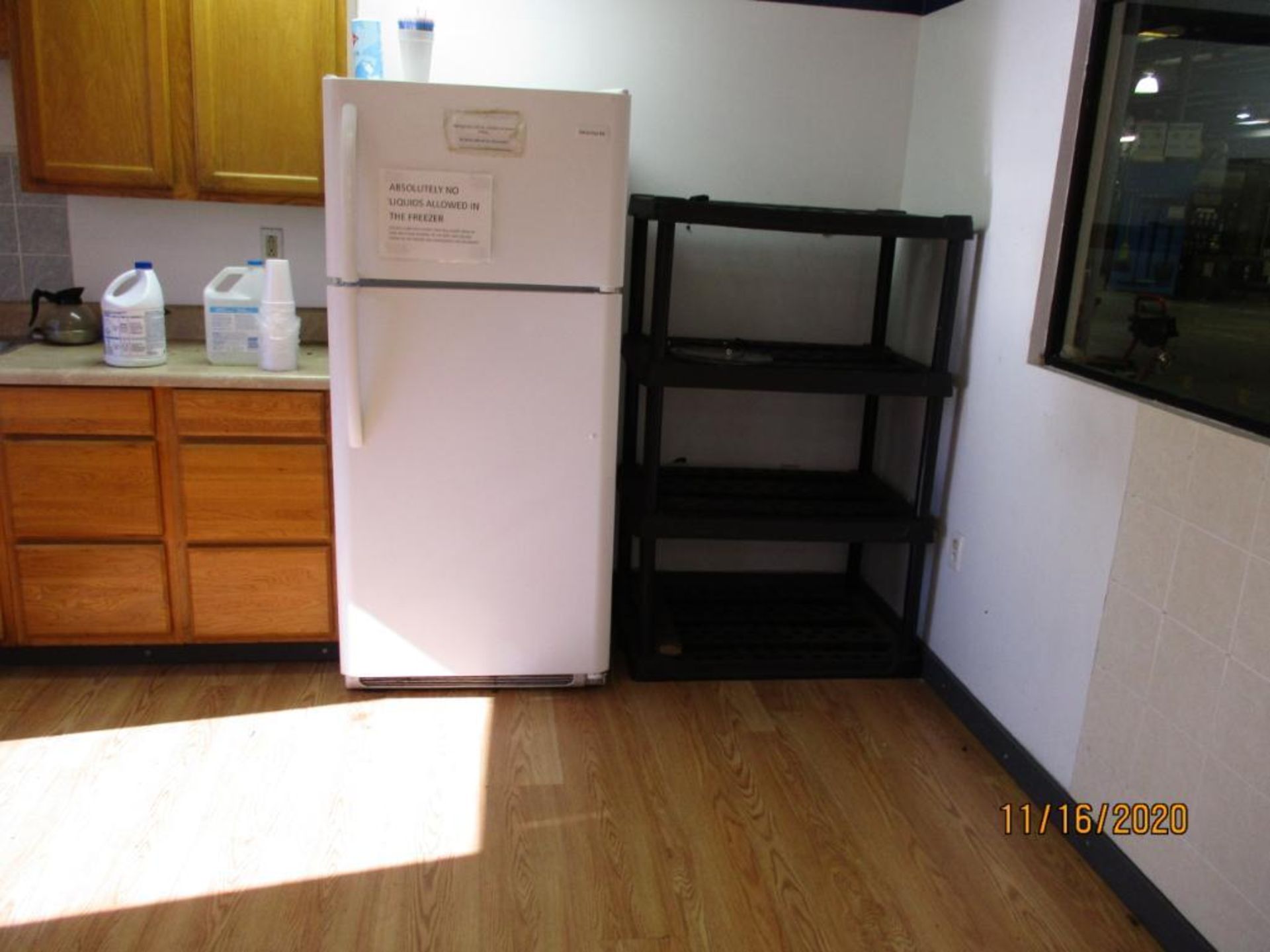 LOT: Contents of Break Room consisting of Refrigerator, Table & Chairs (LOCATED IN BESSEMER, AL) - Image 2 of 2