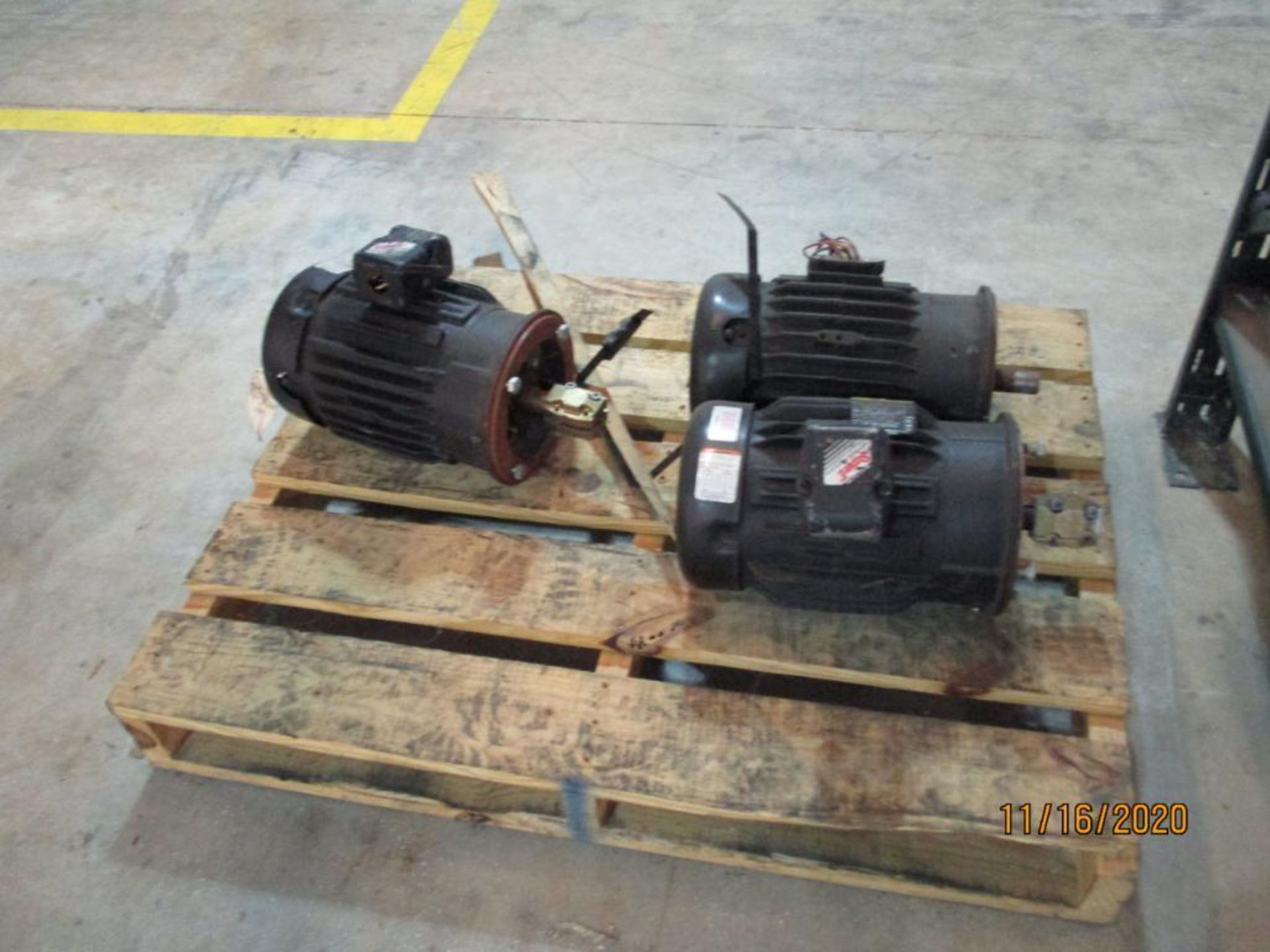 LOT: Used Motors on (2) Pallets (LOCATED IN BESSEMER, AL) - Image 3 of 3