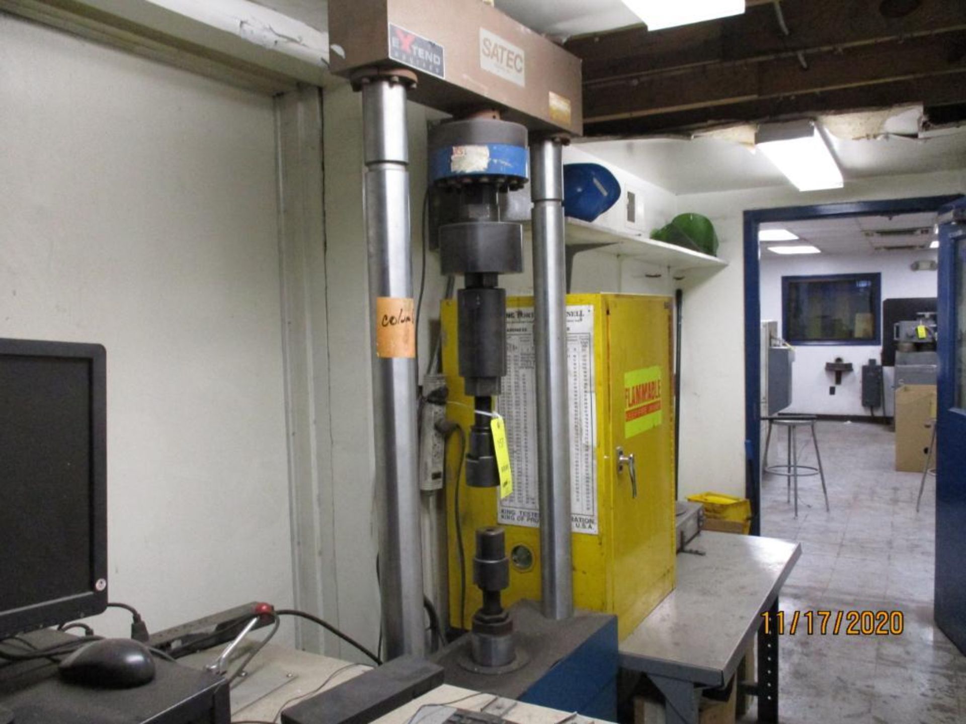 Satec Systems Extend Upgrade Tensile Tester (LOCATED IN COLUMBIANA, AL) - Image 2 of 2