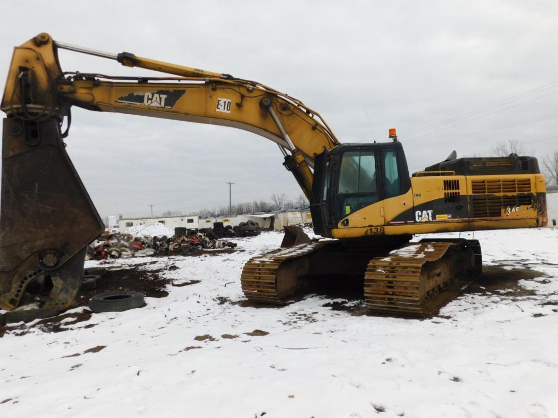 2006 Caterpillar Excavator Model 345C, S/N PJW00845, with Labounty Model 990 Rotating Shear