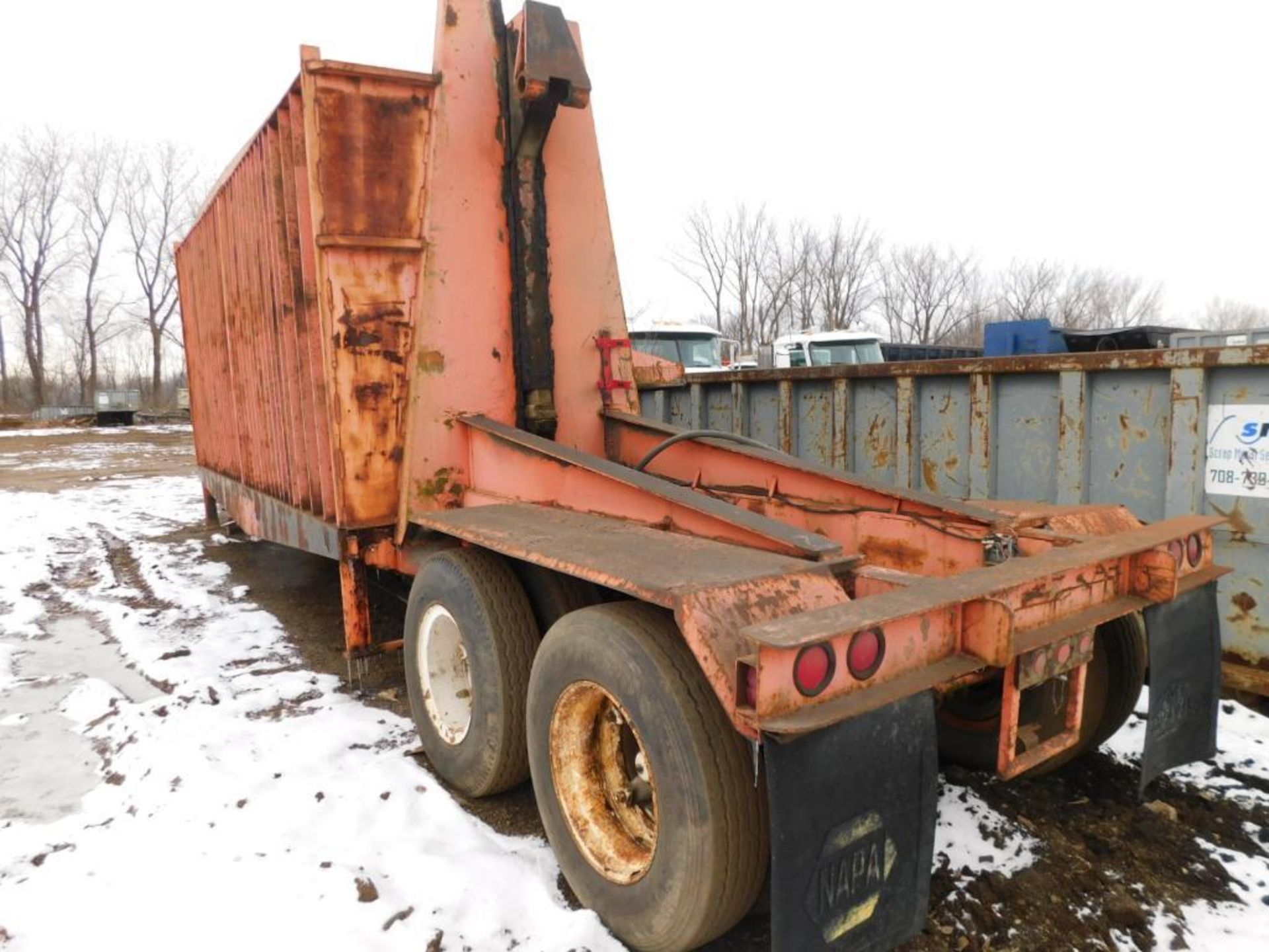 2008 R.M. Johnson 53 ft. Tandem-Axle Portable Car Crusher Model A+EZ Crusher (#C1) (Not in Service) - Image 4 of 6