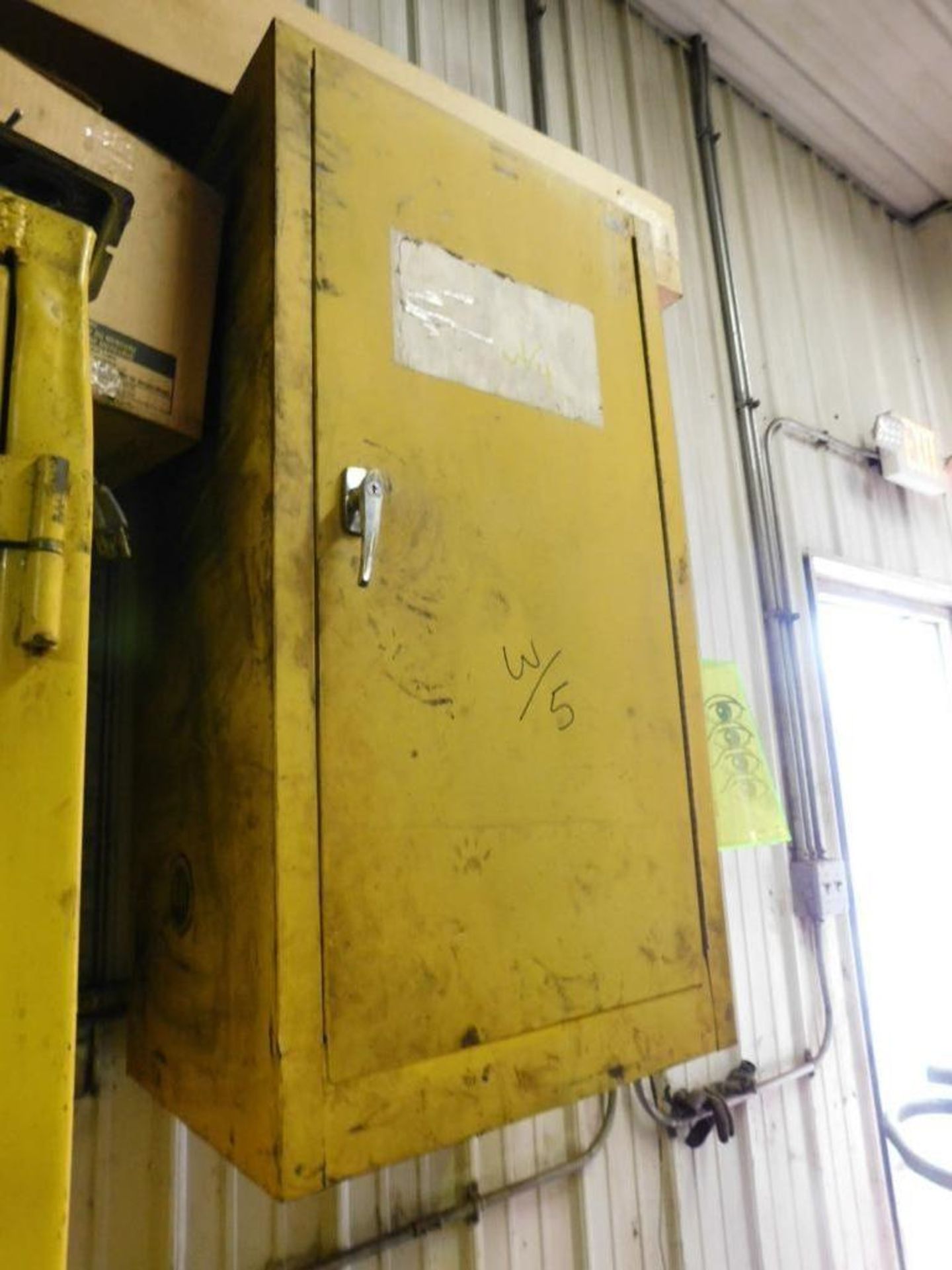 LOT: (2) 23 in. x 36 in. x 18 in. Safety Cabinets (in baler building) - Image 2 of 2